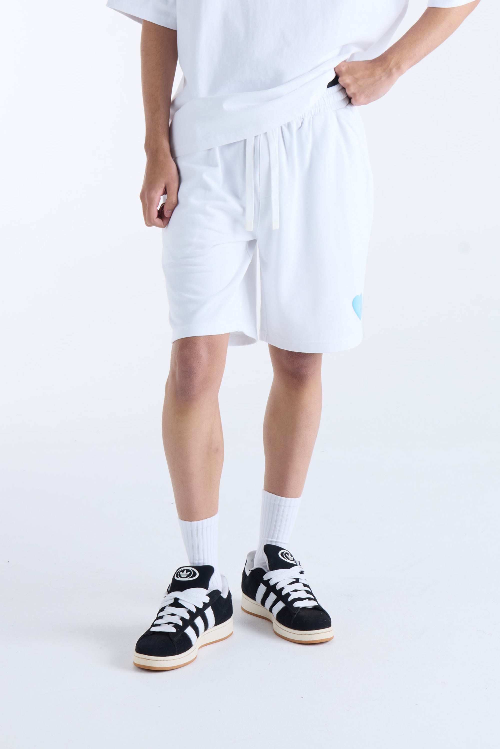 LOVE SHORT - White