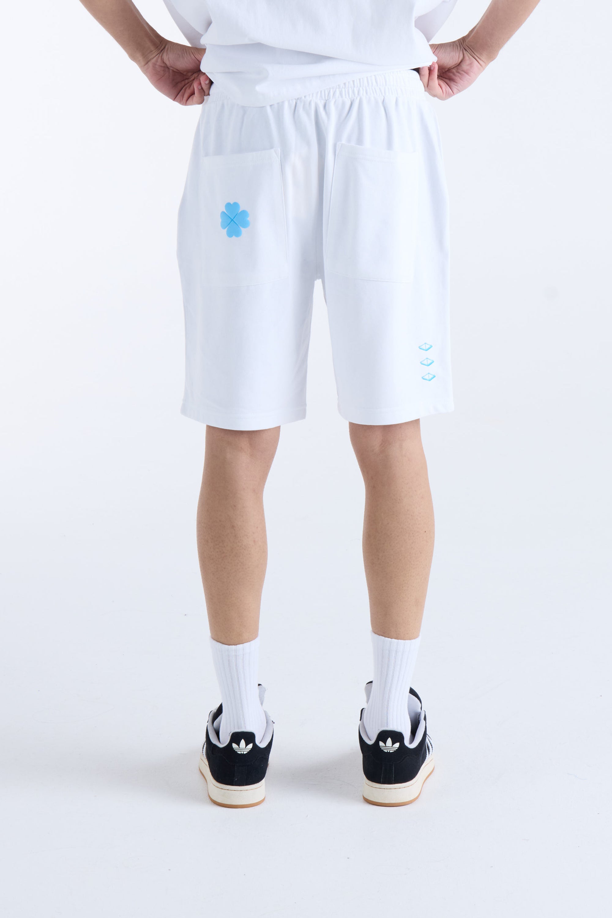 LOVE SHORT - White