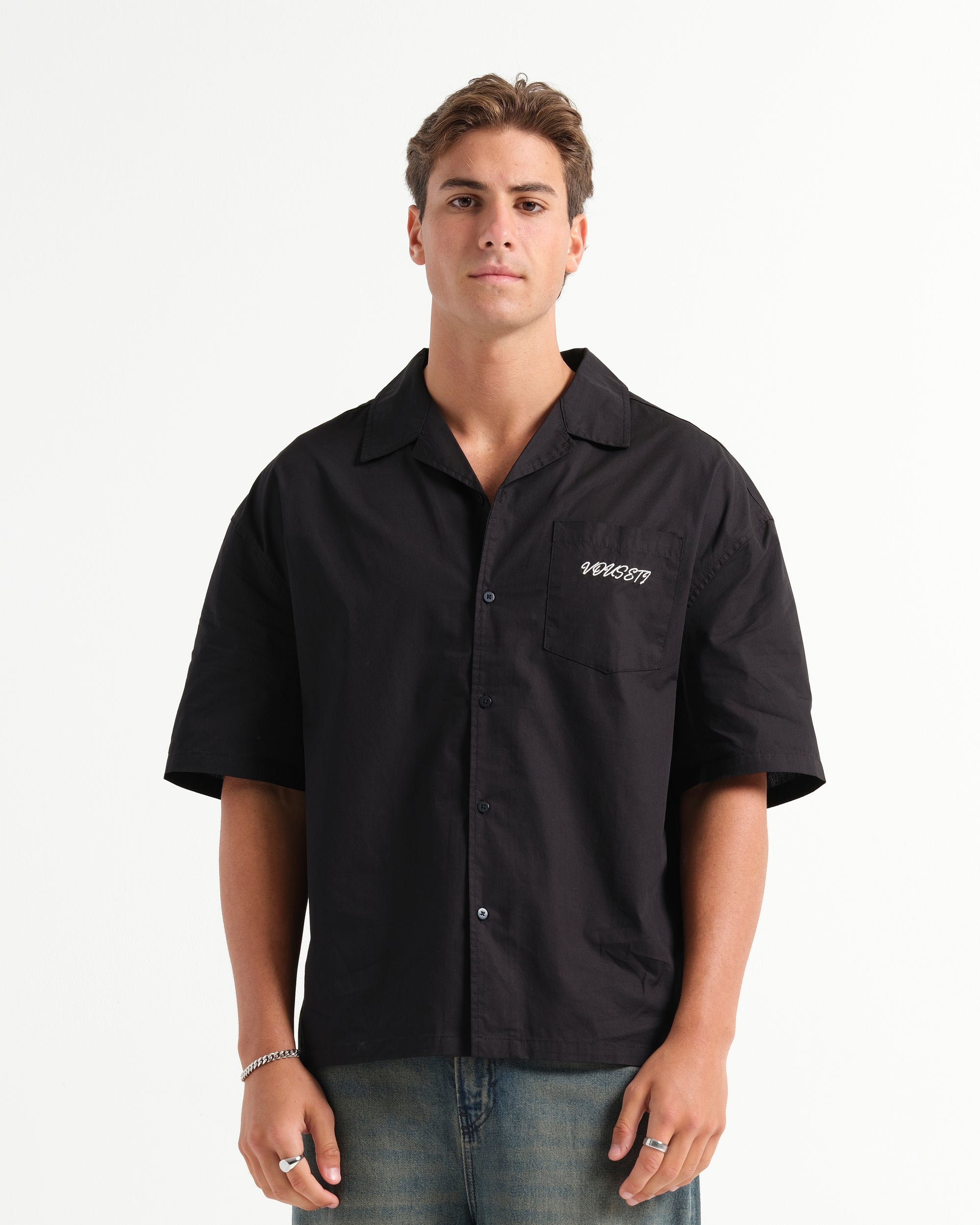 DEMURE SHIRT - Black