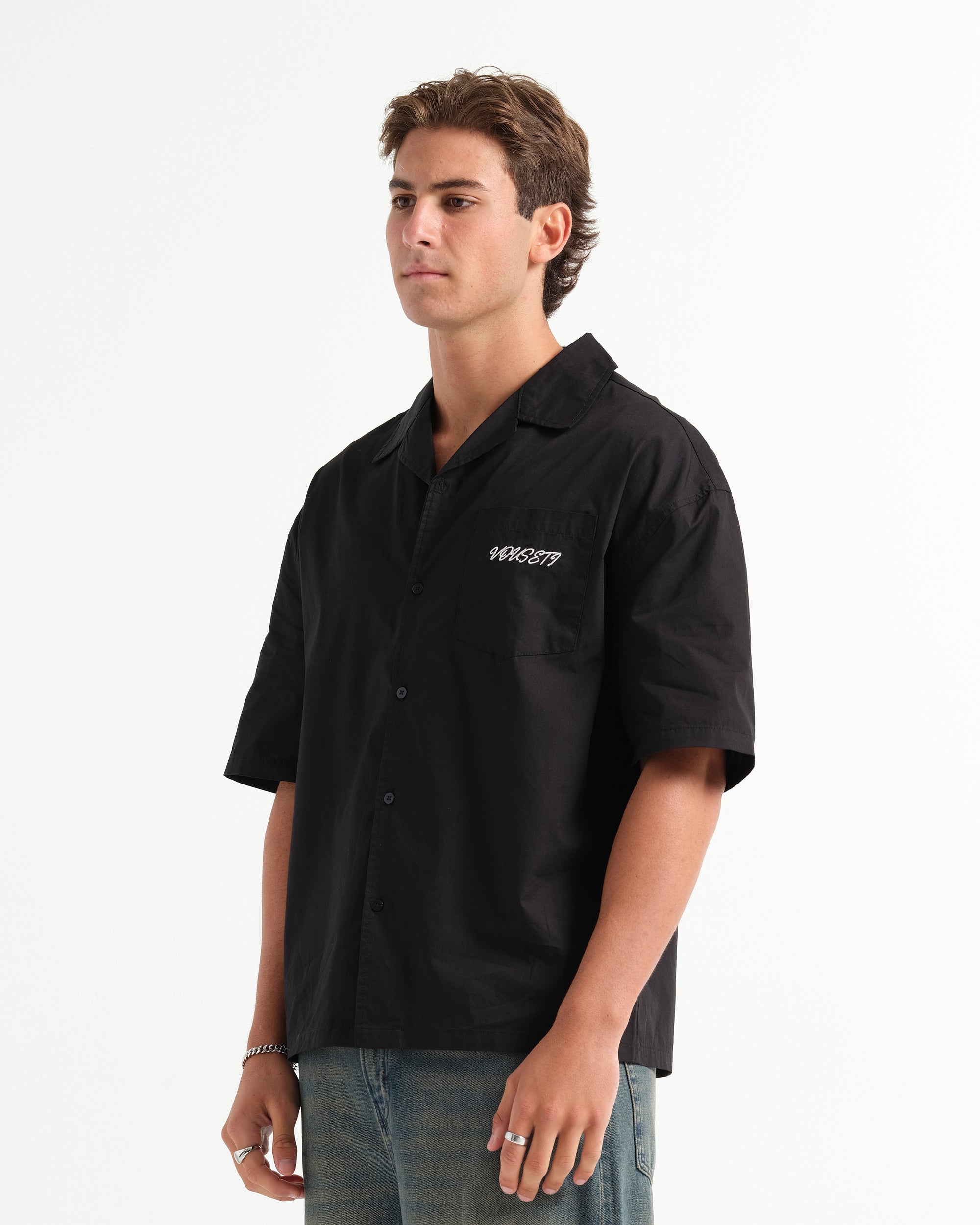 DEMURE SHIRT - Black
