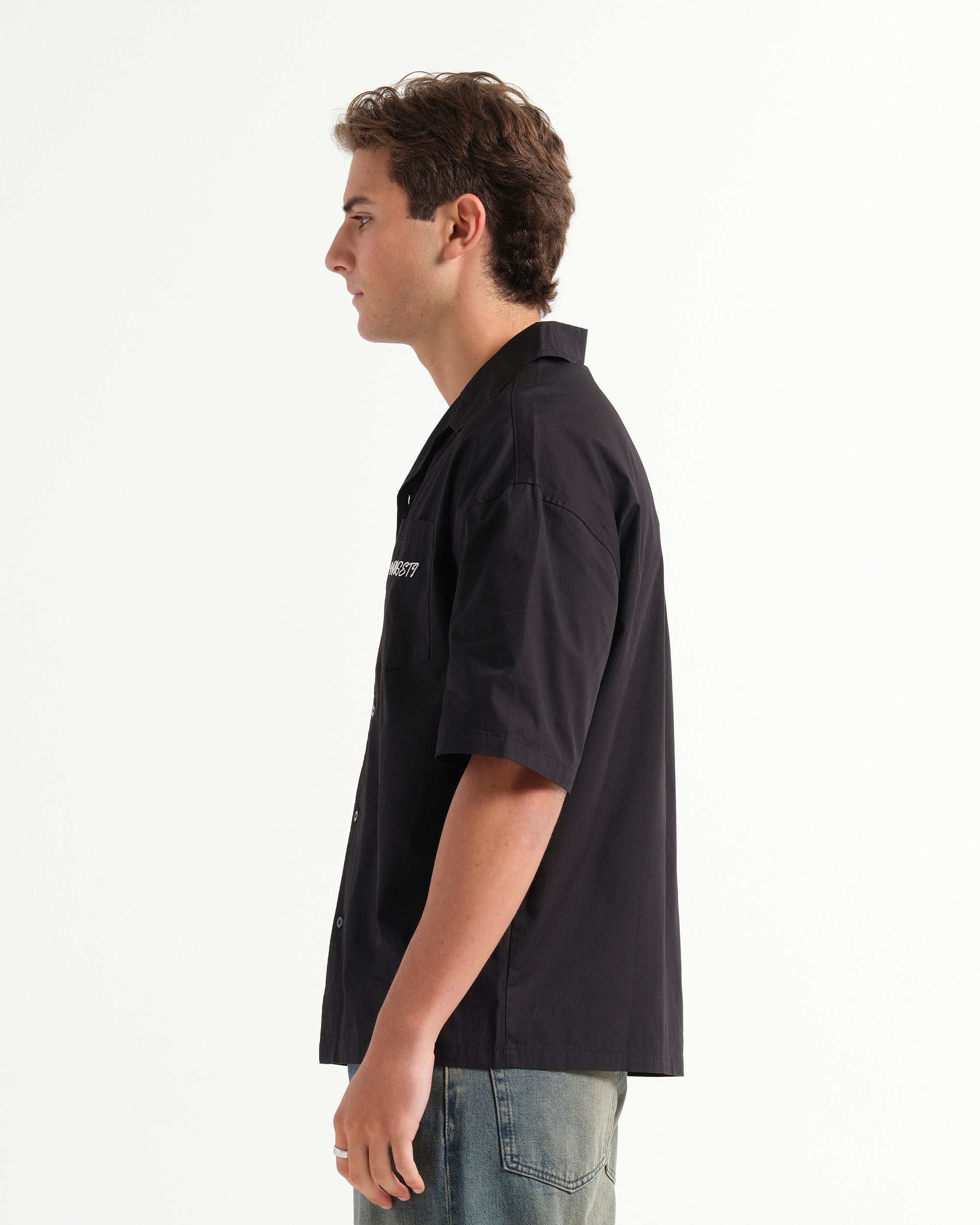 DEMURE SHIRT - Black