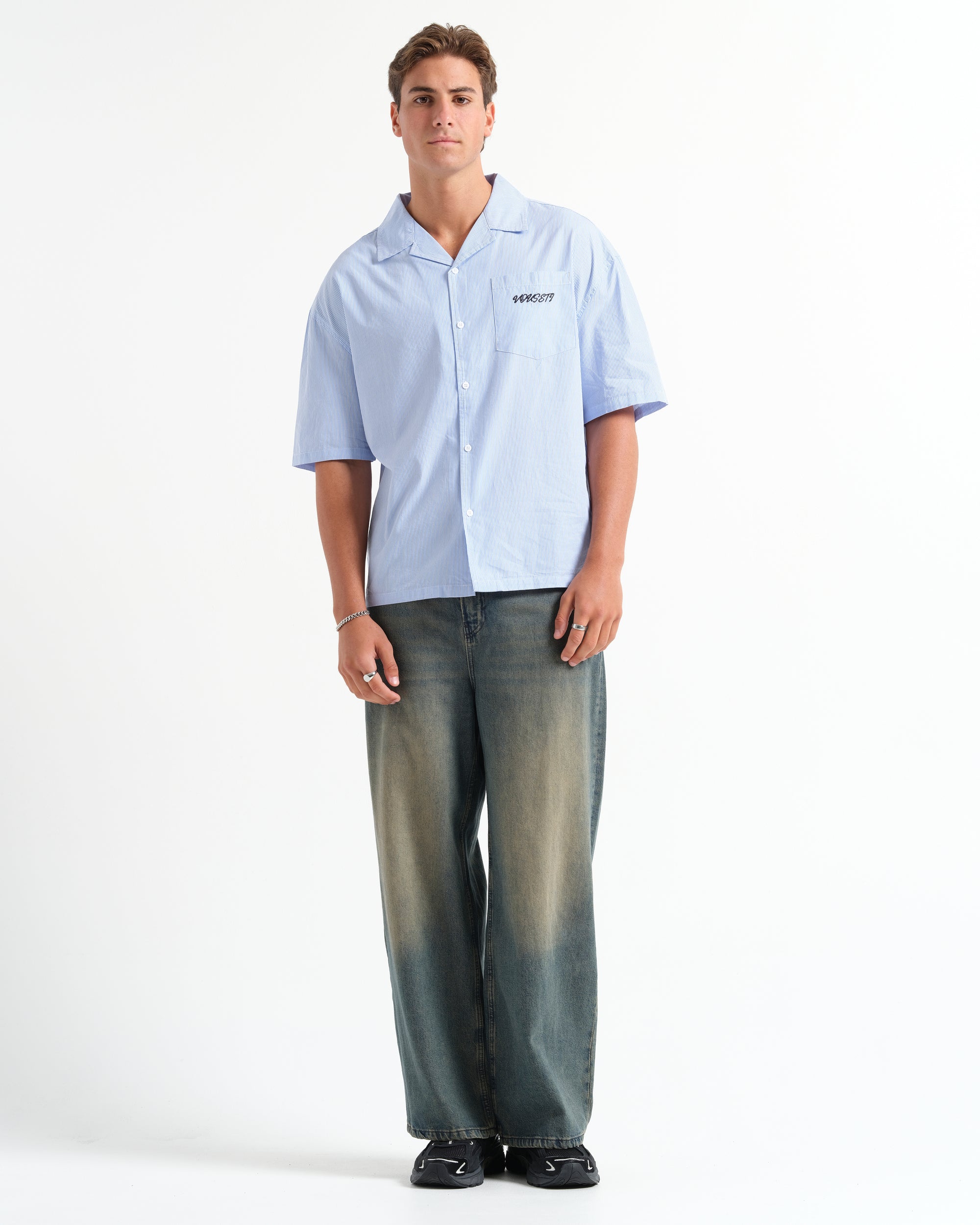 DEMURE SHIRT - Blue