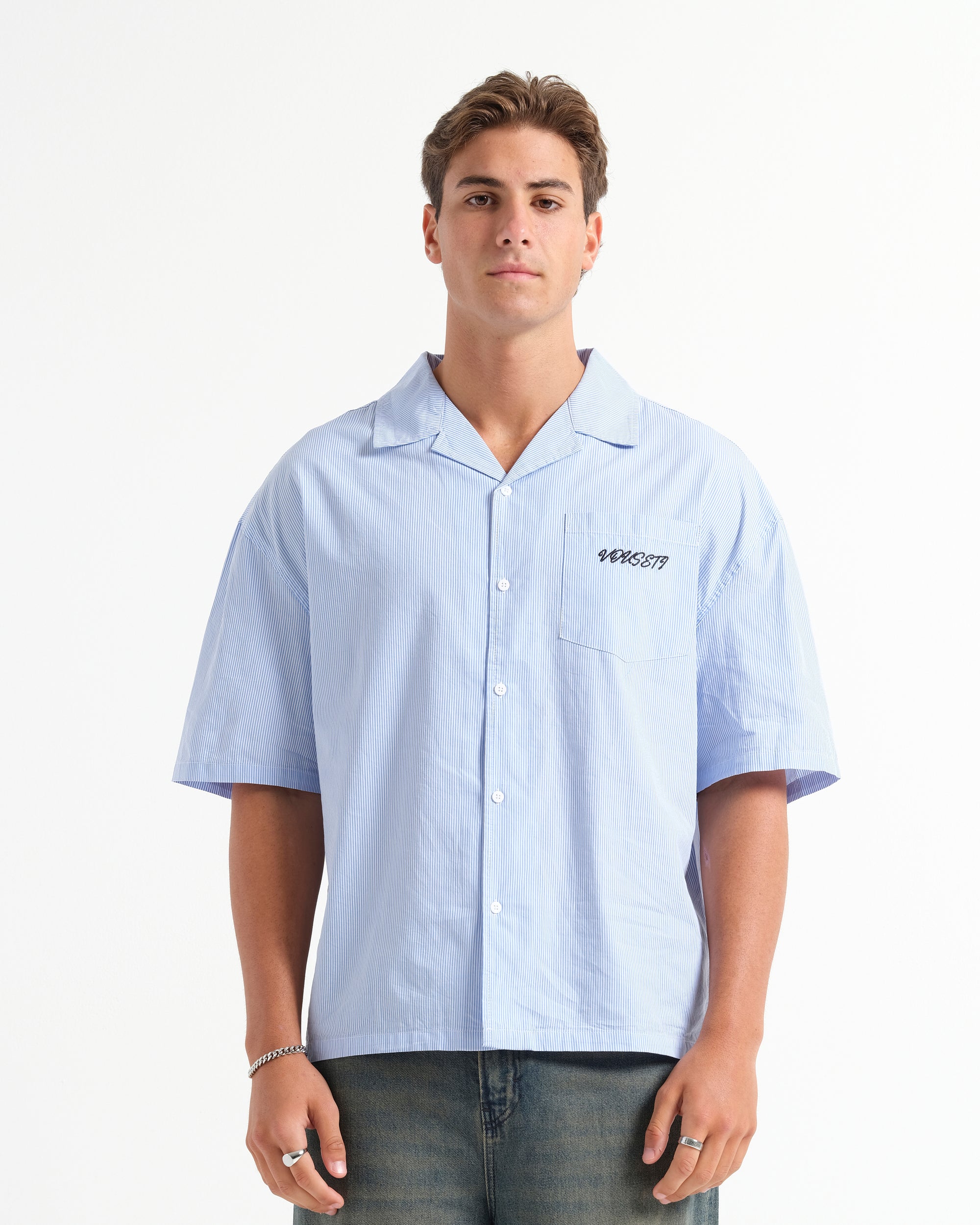 DEMURE SHIRT - Blue