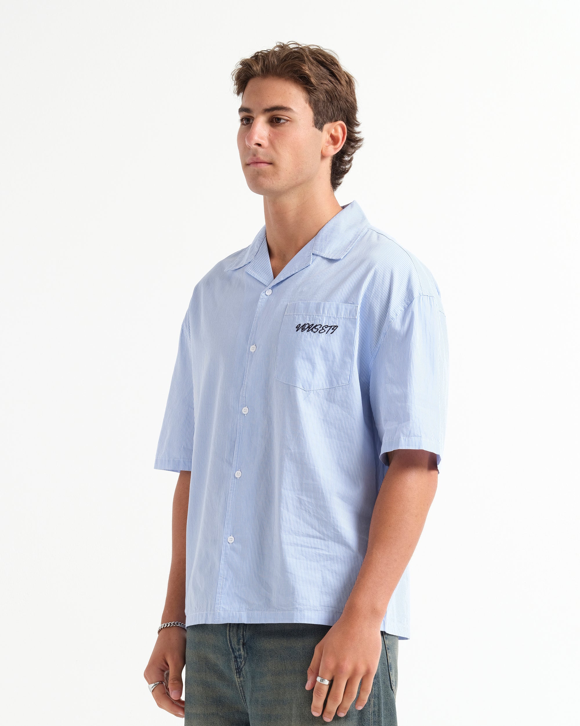 DEMURE SHIRT - Blue