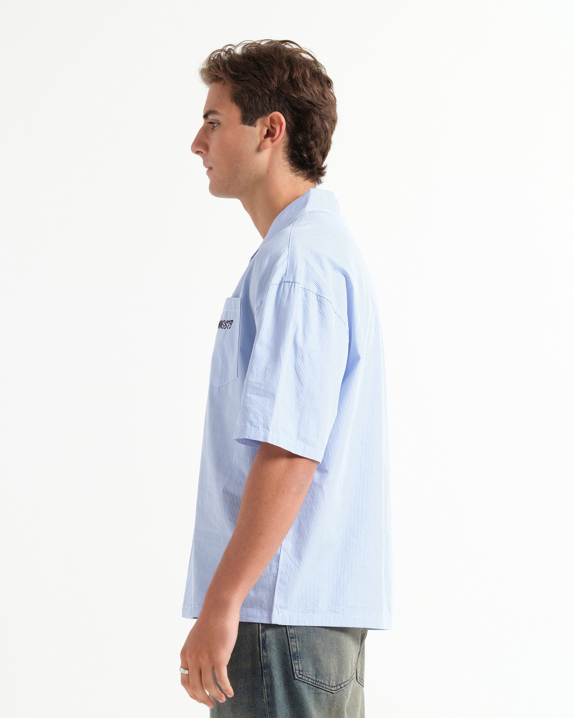 DEMURE SHIRT - Blue