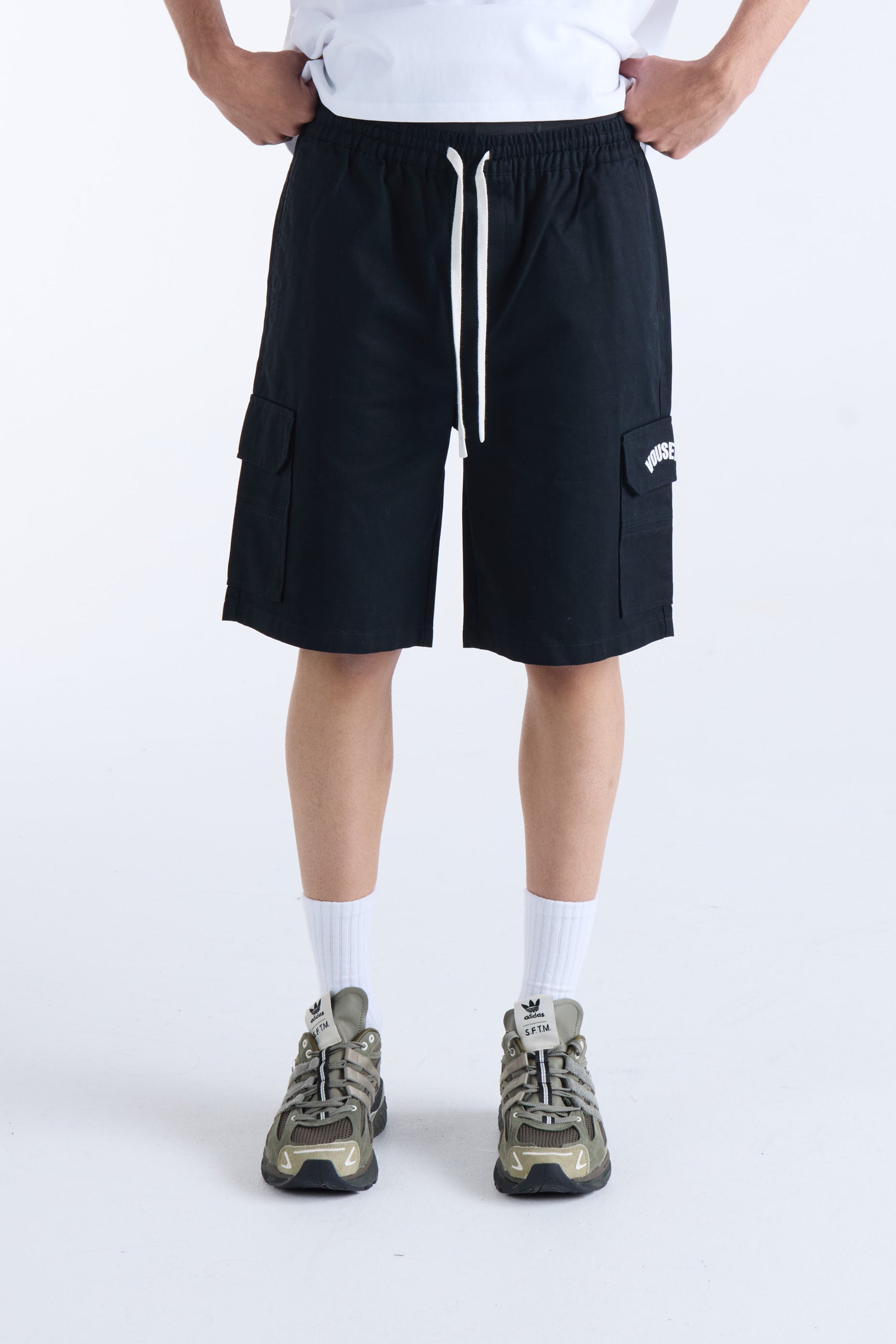 VOUSETI SYMBOL SHORT - Black
