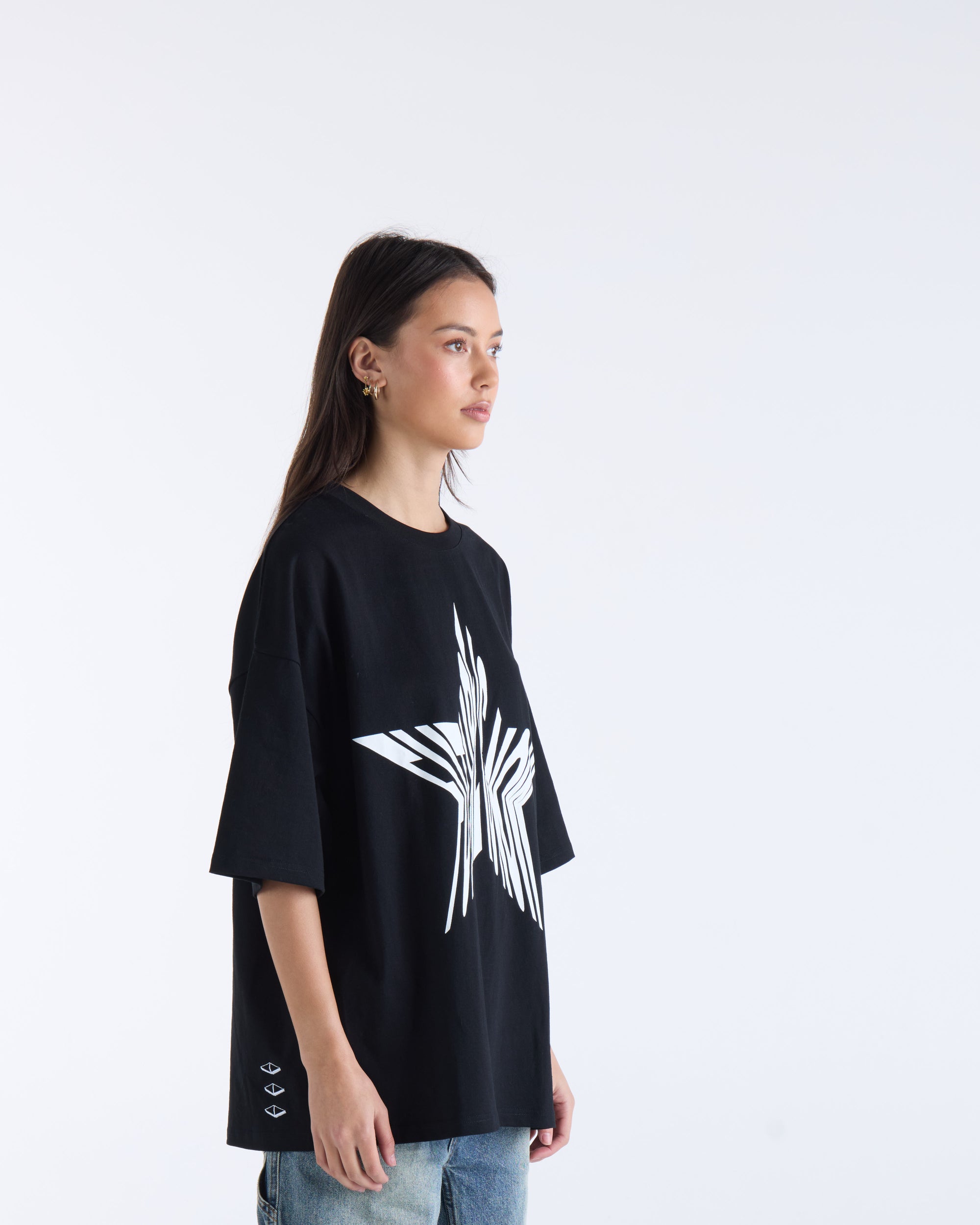 STAR T-SHIRT - Black
