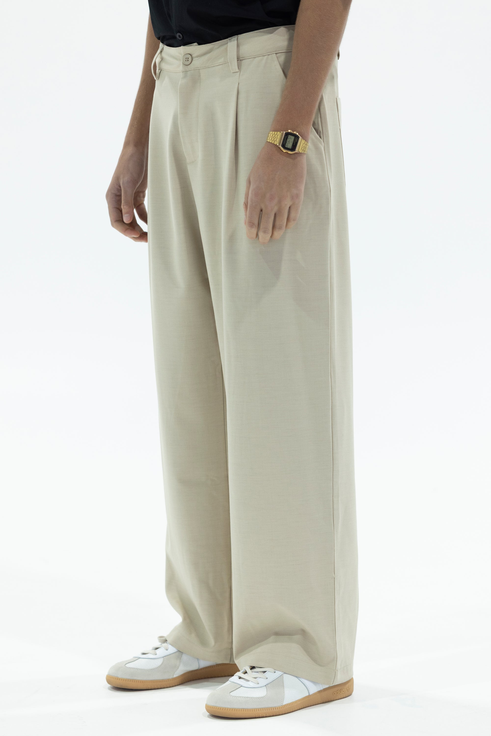 VOUSETI SLACKS - Cream