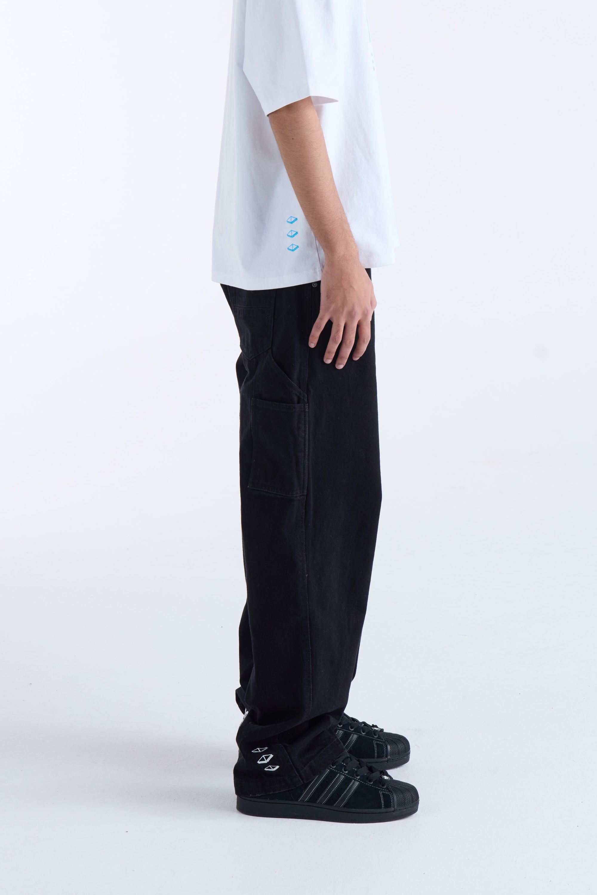 ORIGINAL BAGGY DENIM - Black