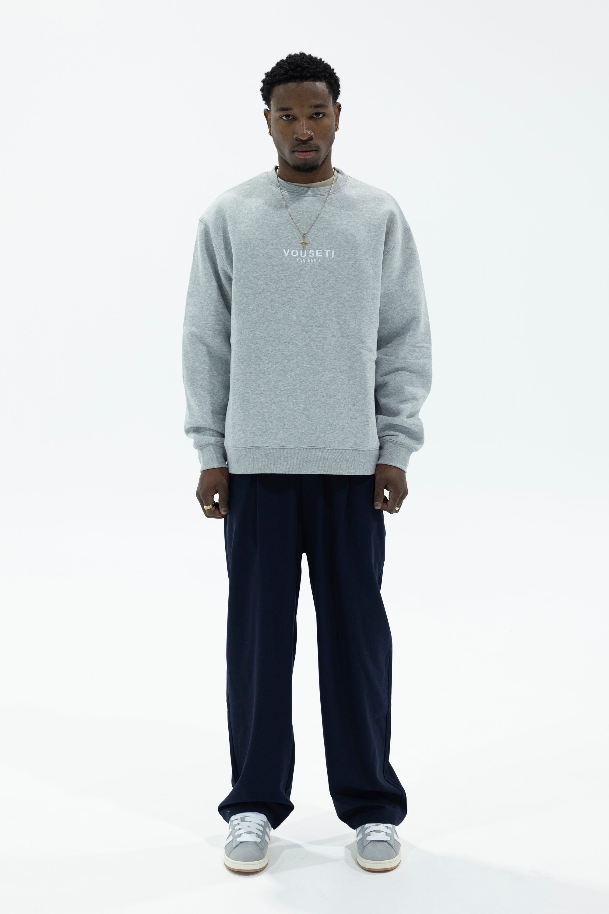 VOUSETI SLACKS - Navy