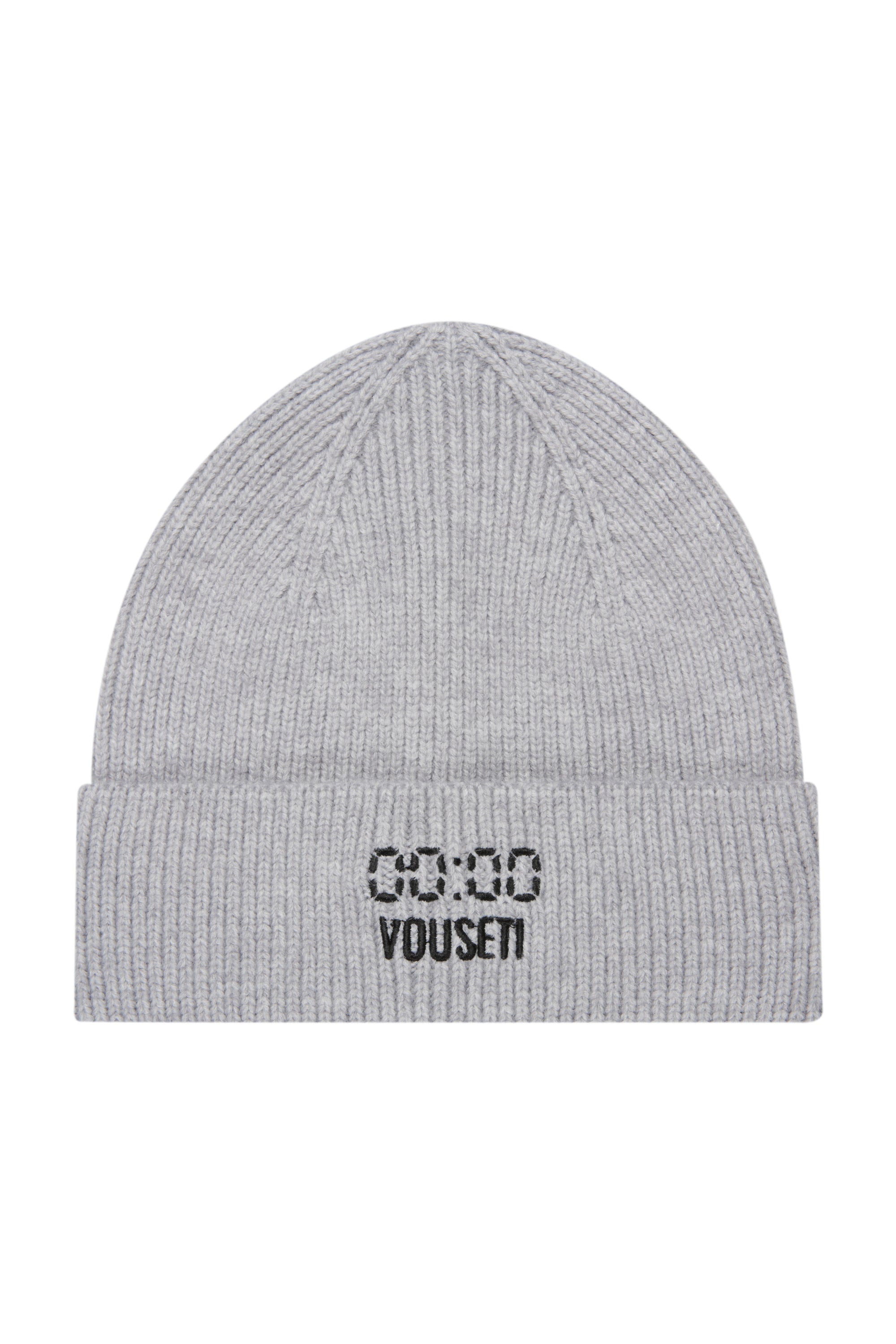 VOUSETI US AGAINST TIME BEANIE - Grey Marl