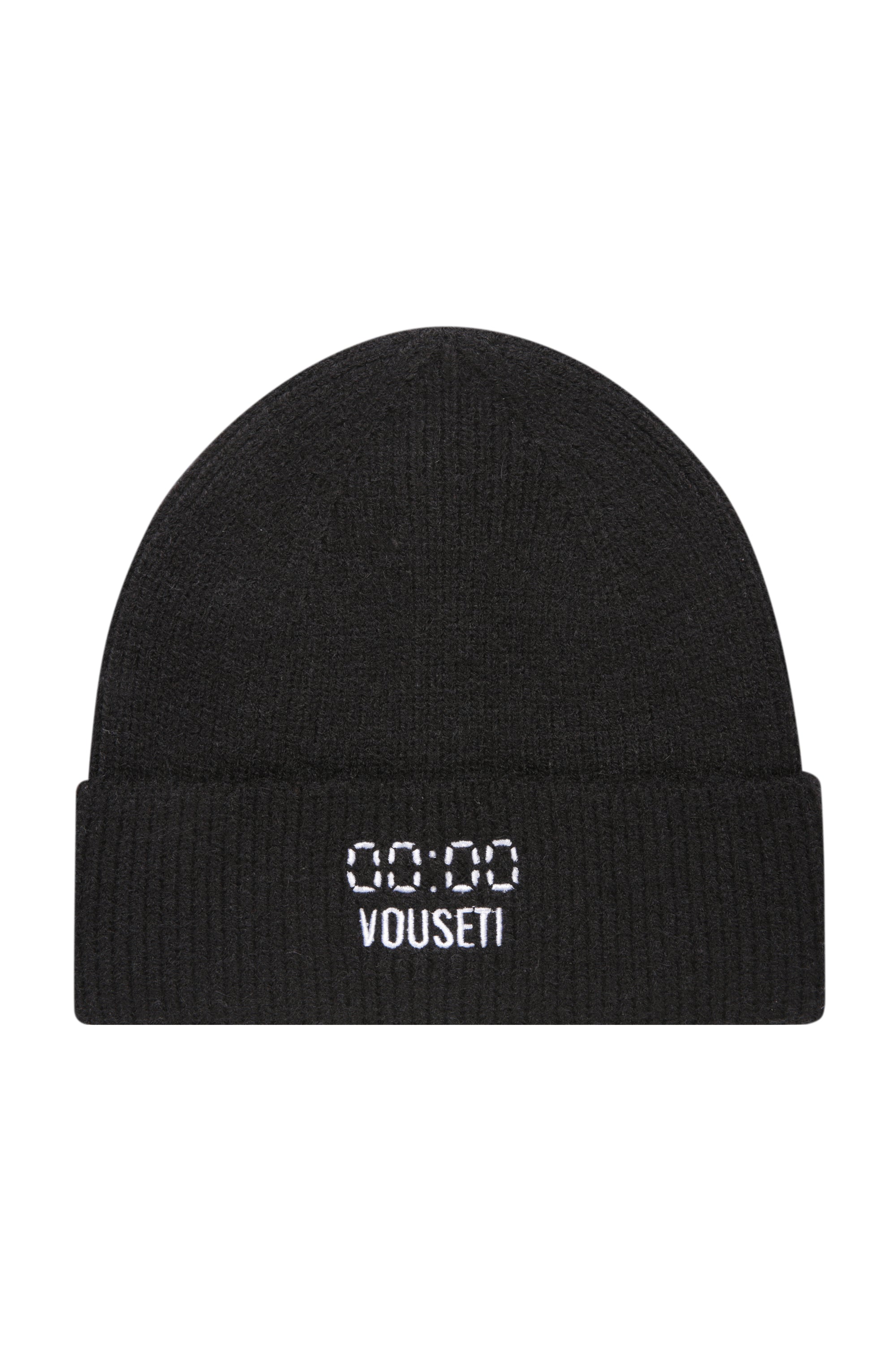 VOUSETI US AGAINST TIME BEANIE - Black