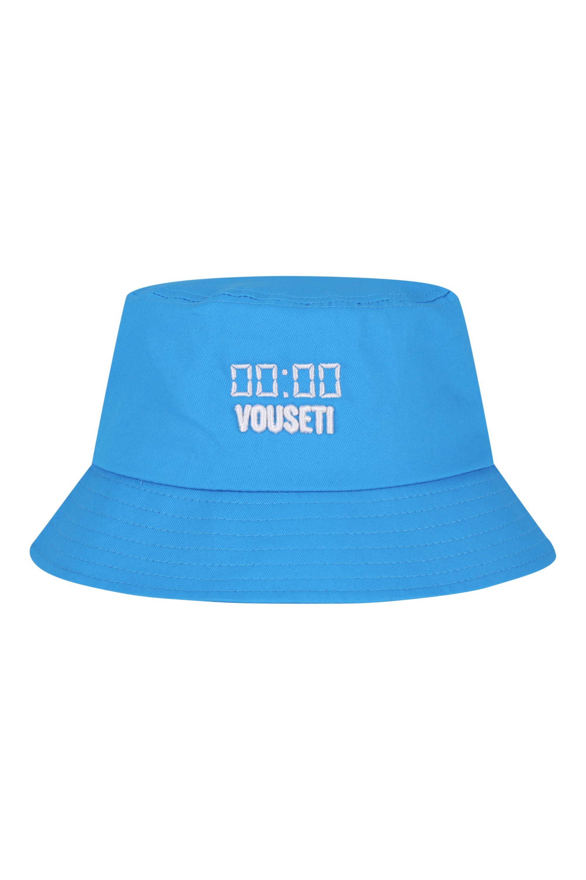 VOUSETI US AGAINST TIME BUCKET HAT - Bright Blue