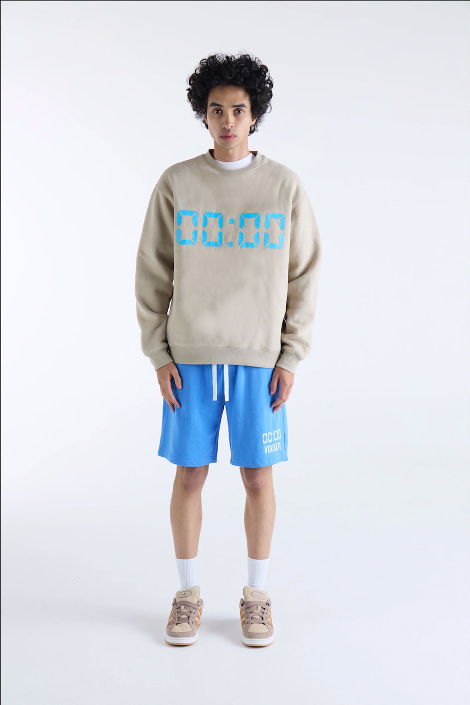 US AGAINST TIME SWEATER - Smokey Grey