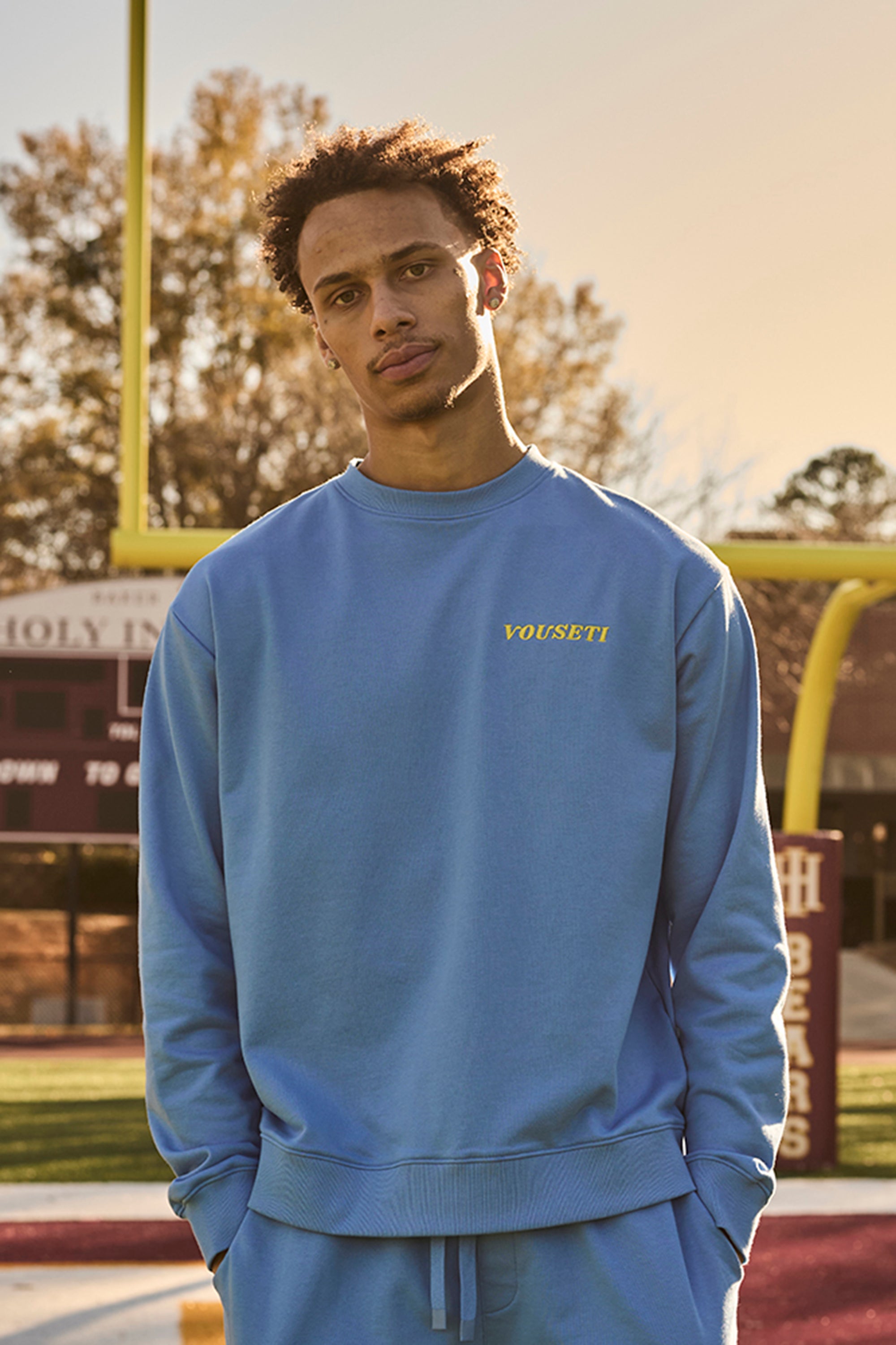 VOUSETI Royal Wave Crewneck