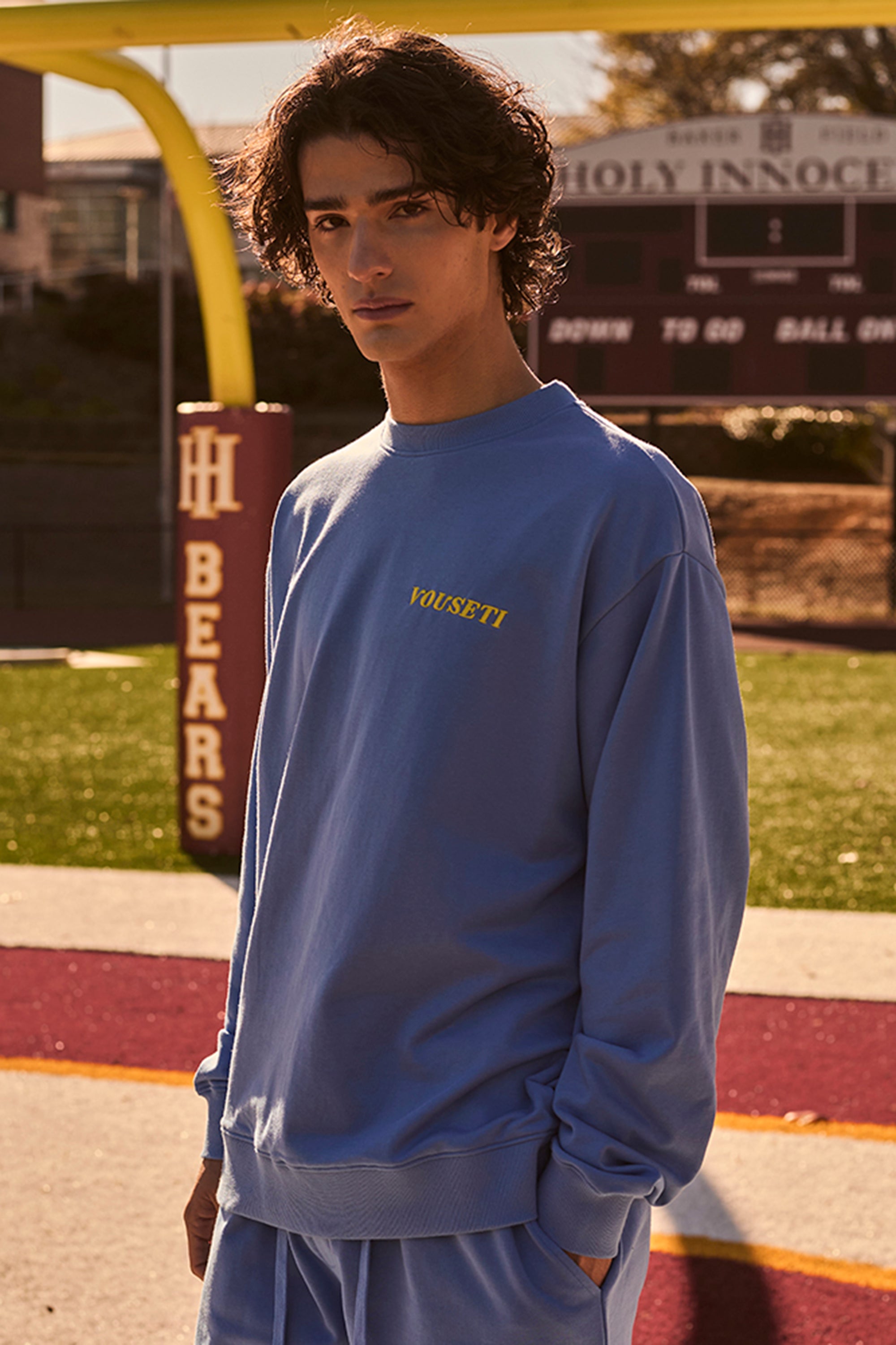 VOUSETI Royal Wave Crewneck