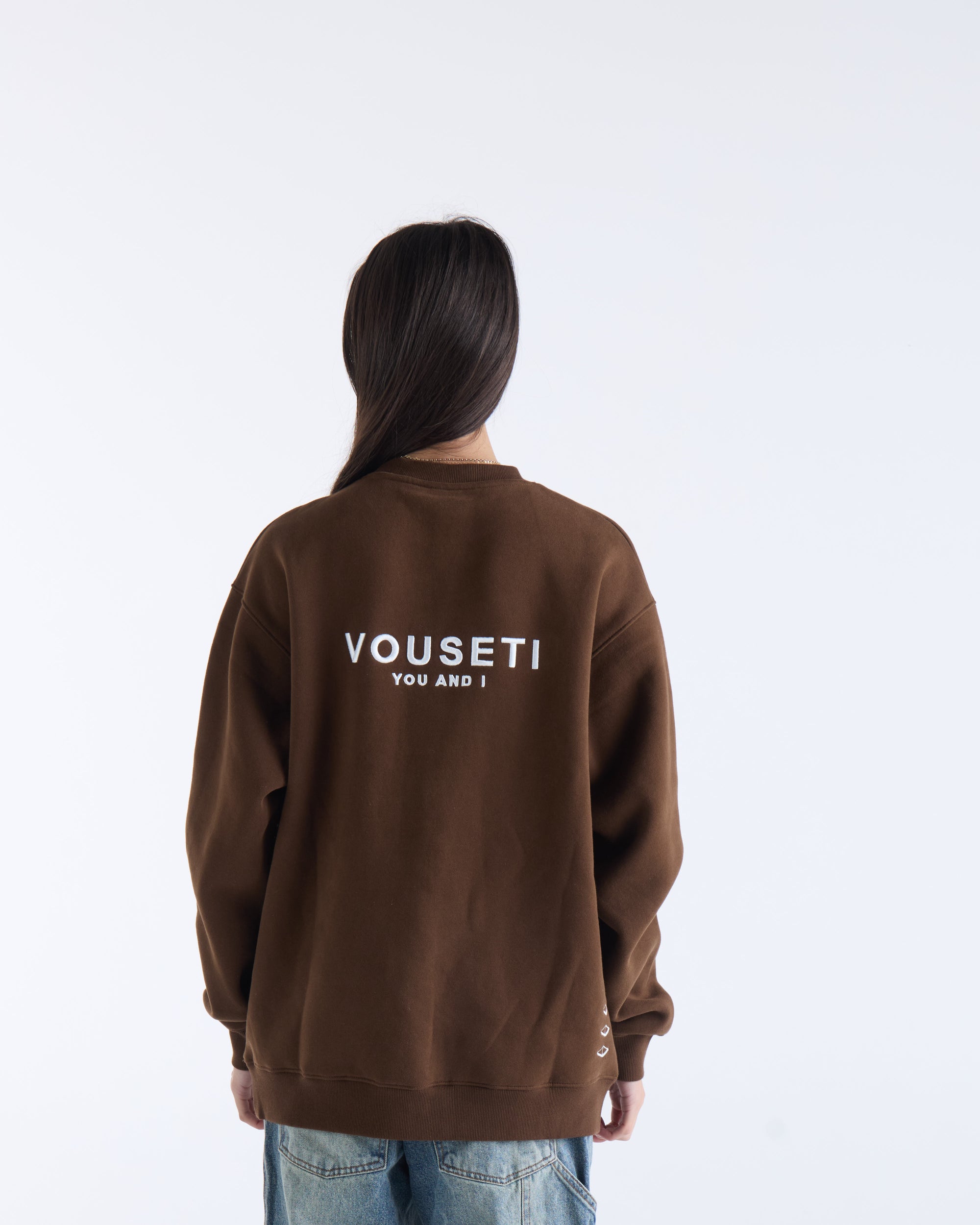 VOUSETI OG SWEATER -  Mocha