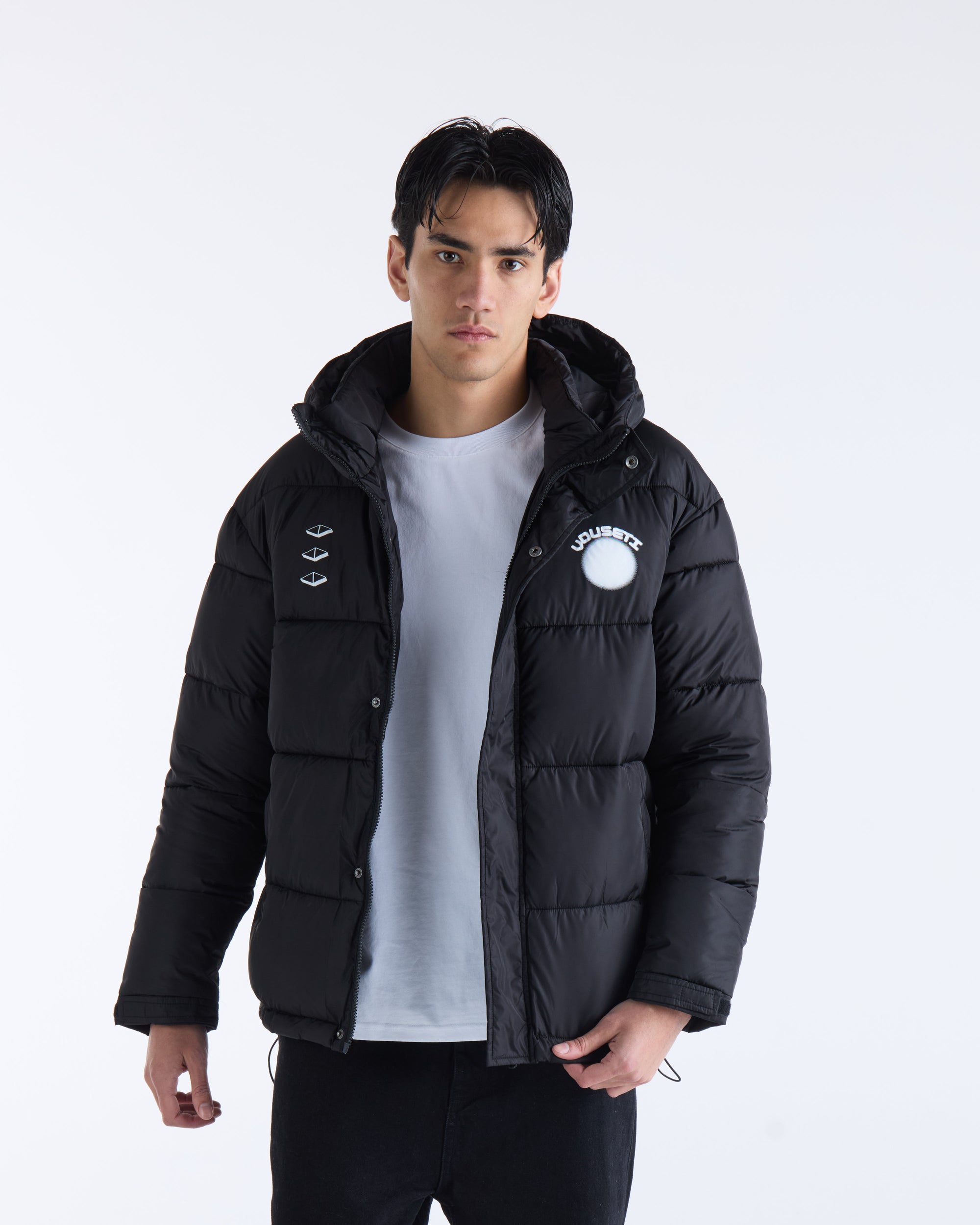 FUTURE PUFFER JACKET -  Black