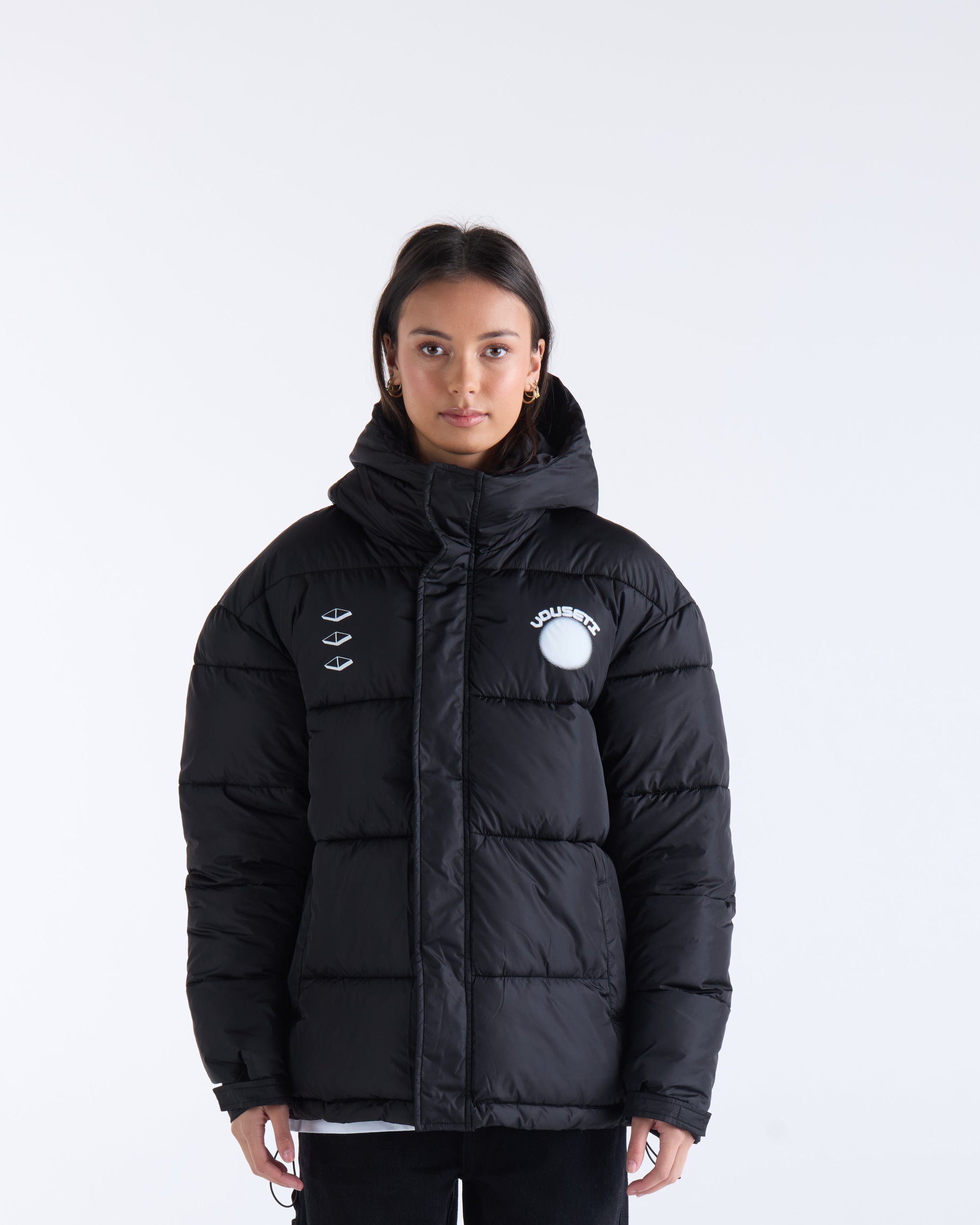 FUTURE PUFFER JACKET -  Black