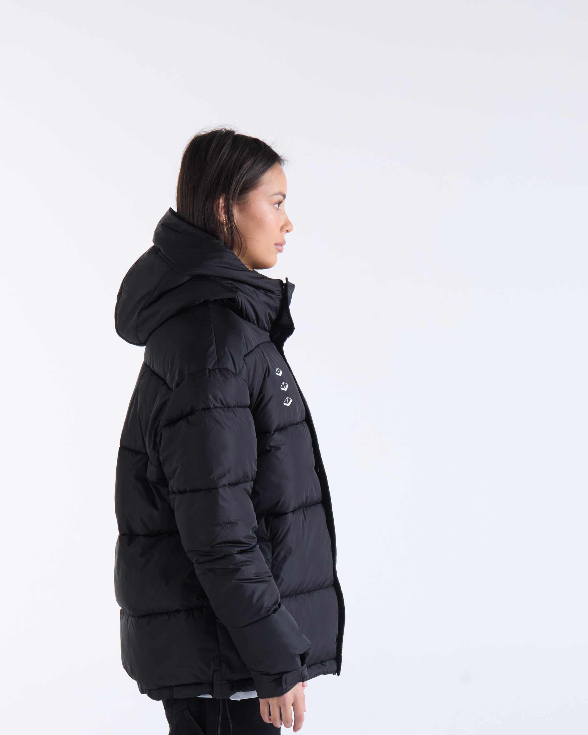 FUTURE PUFFER JACKET -  Black