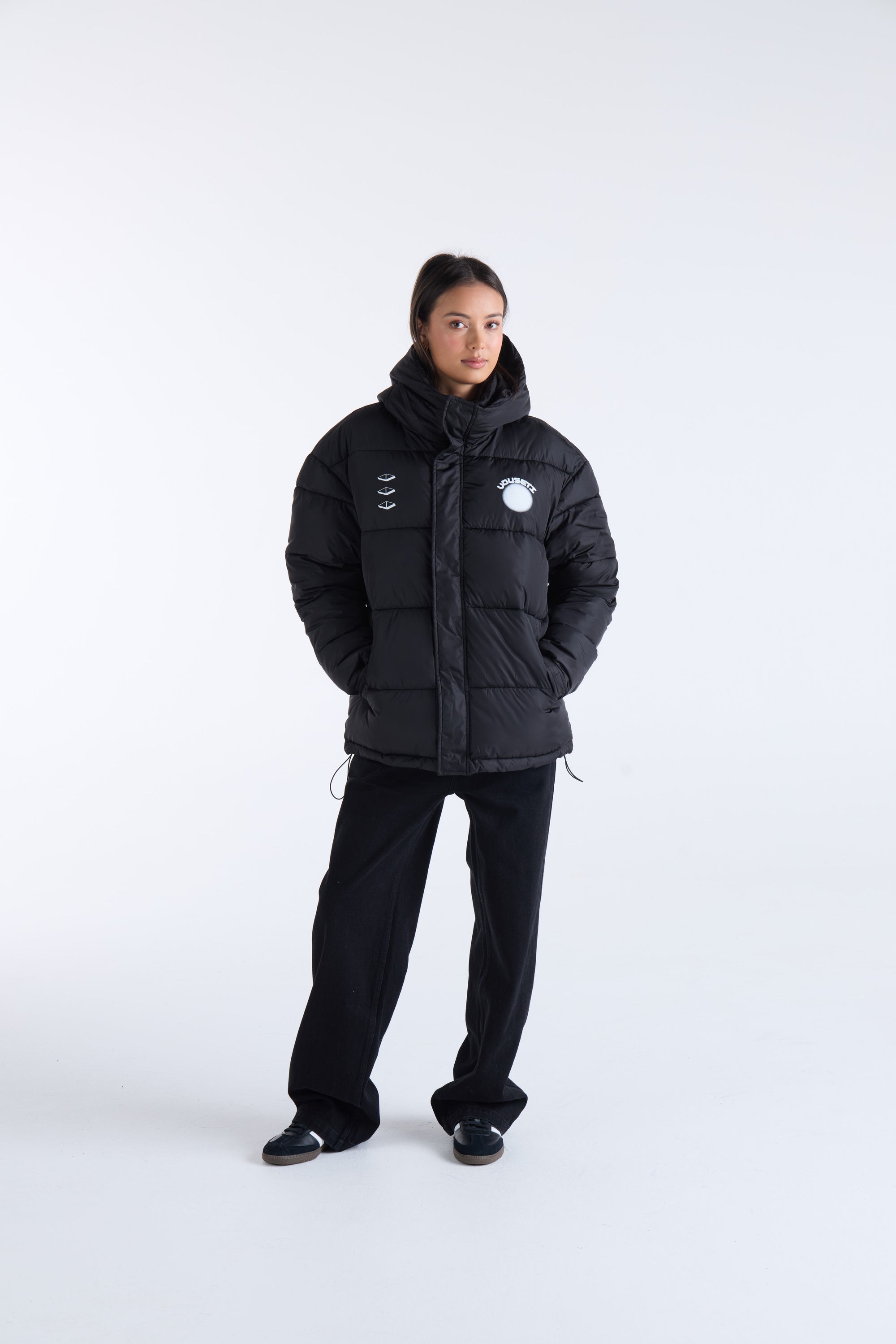 FUTURE PUFFER JACKET -  Black