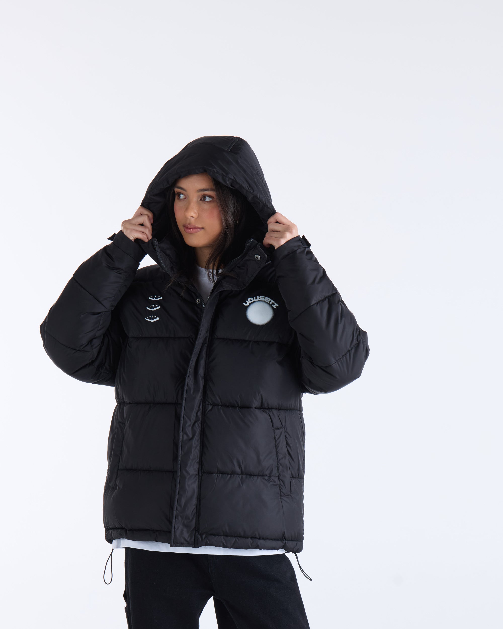 FUTURE PUFFER JACKET -  Black