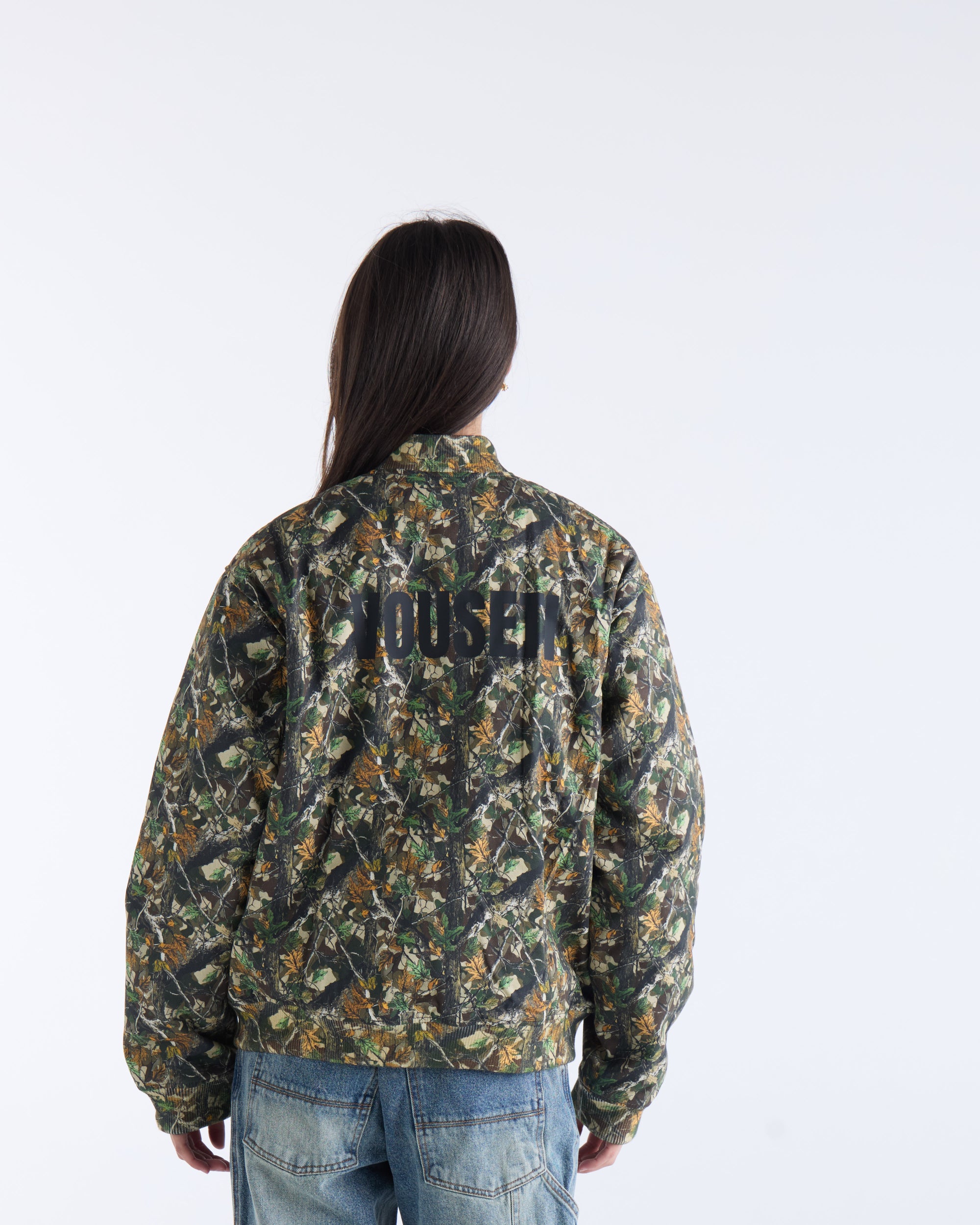 TREE CAMO BOMBER JACKET -  Tree Camo