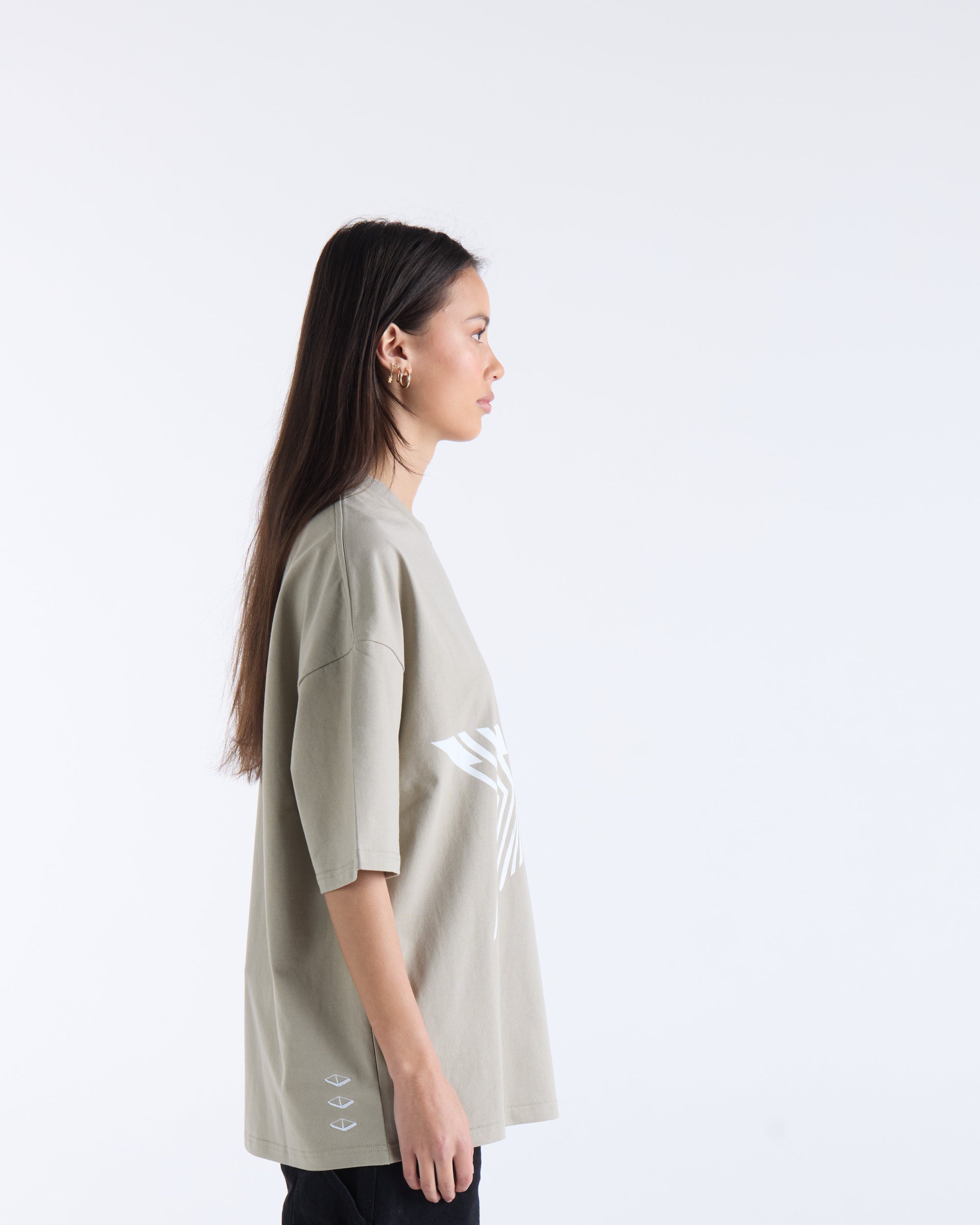 STAR T-SHIRT -  Grey