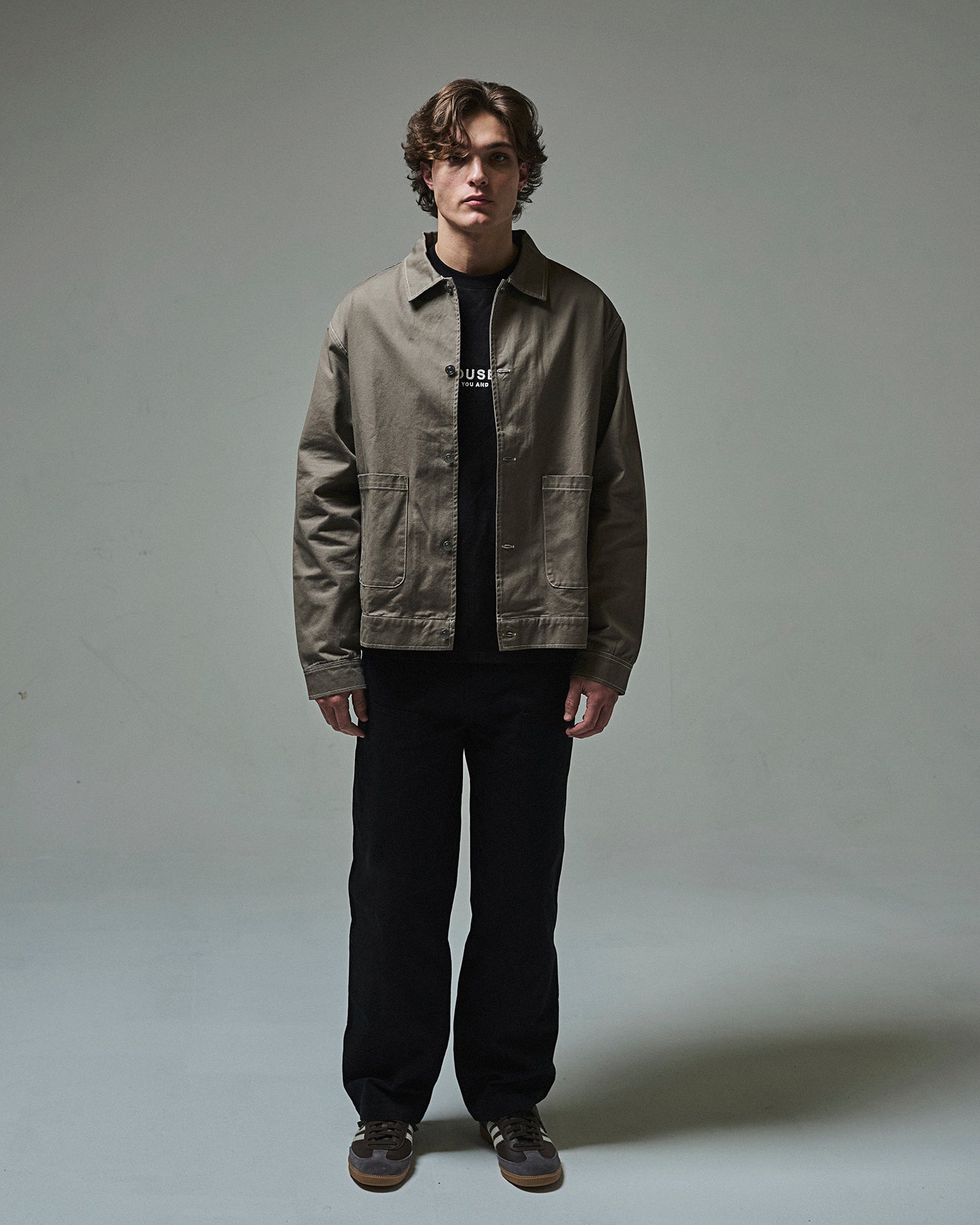 VOUSETI OFF DUTY JACKET -COFFEE