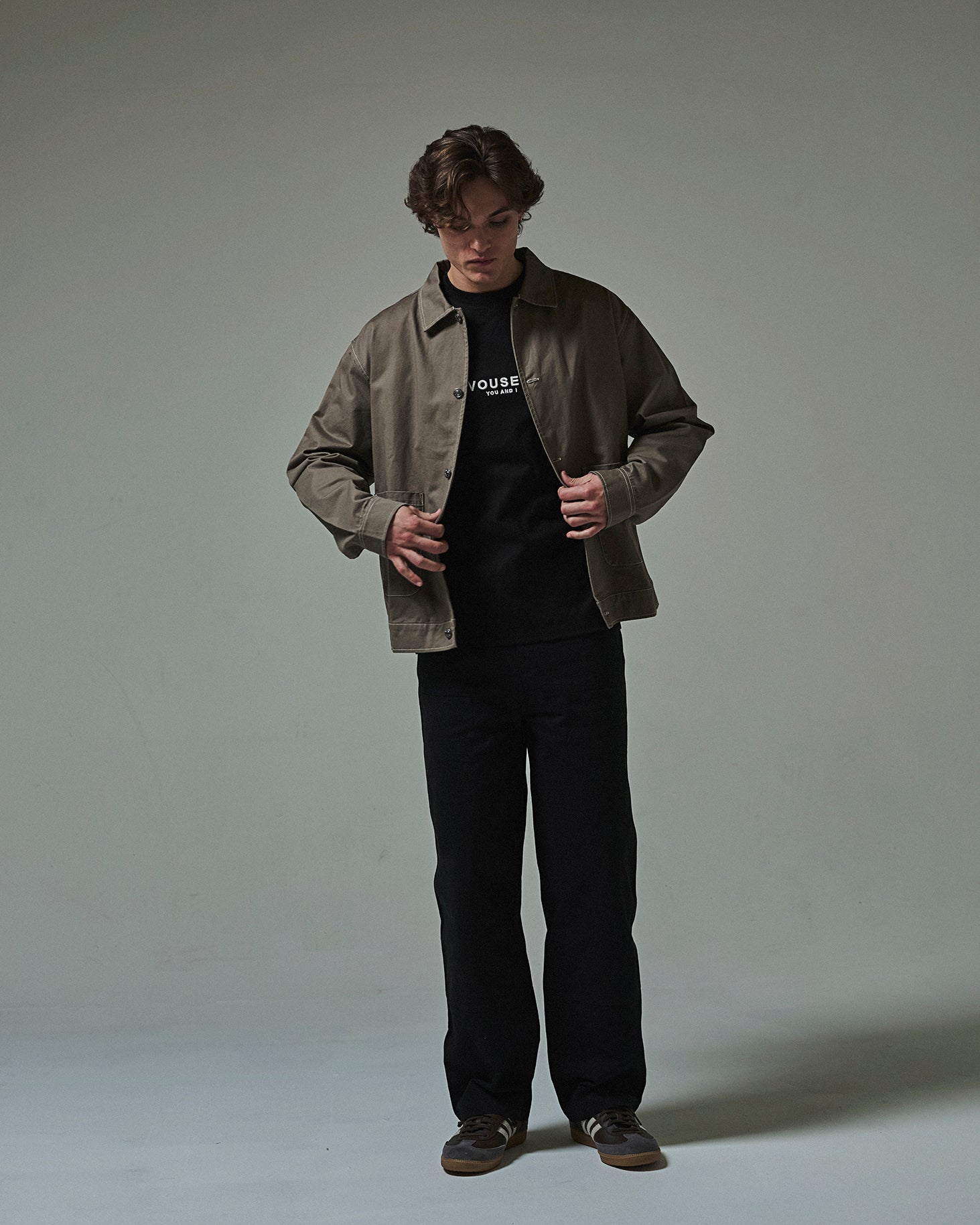 VOUSETI OFF DUTY JACKET -COFFEE