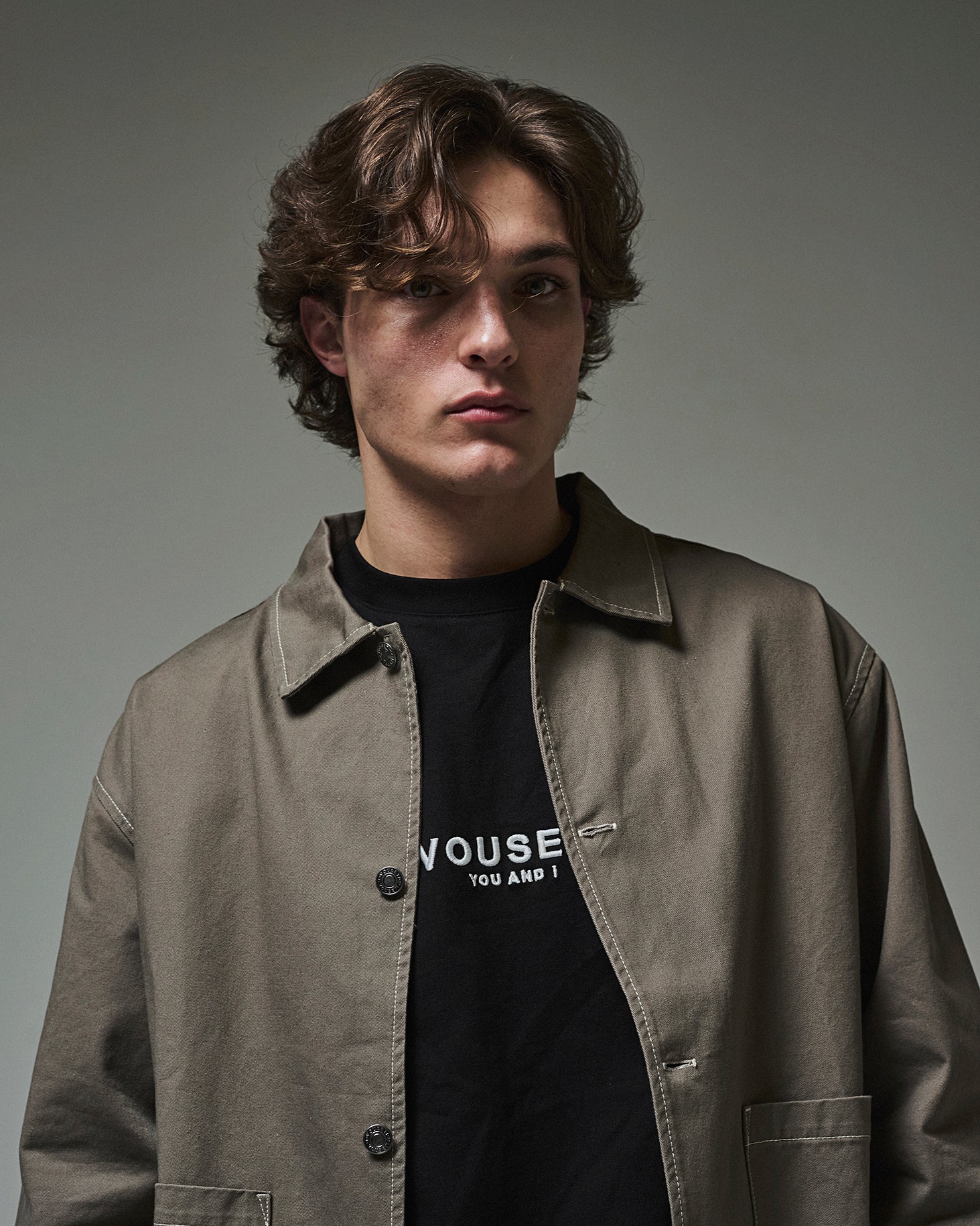 VOUSETI OFF DUTY JACKET -COFFEE