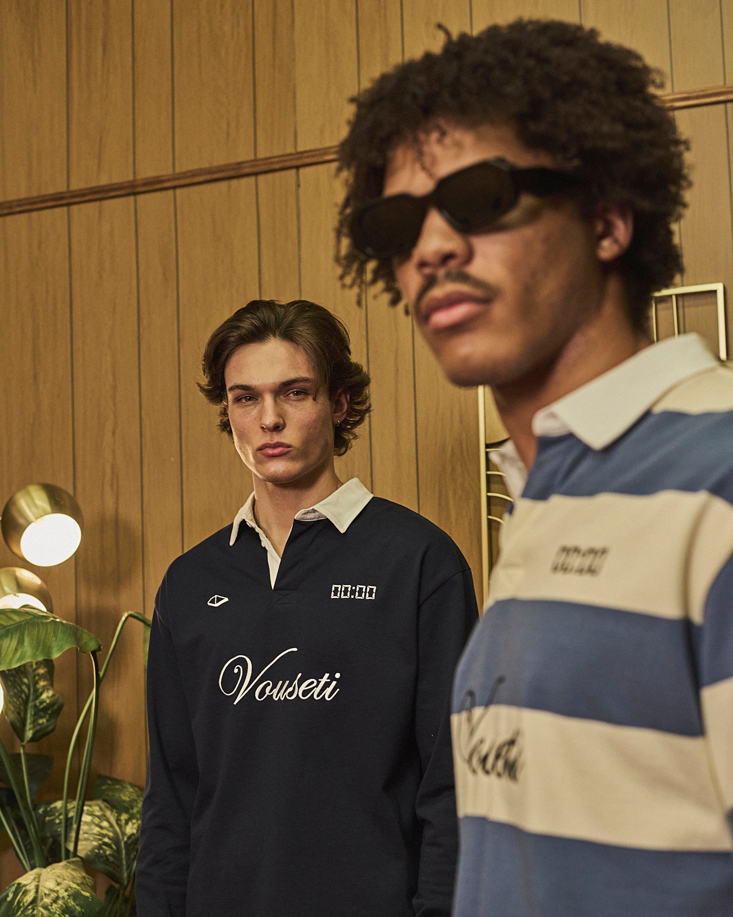 VOUSETI SS POST GAME POLO -BLUE