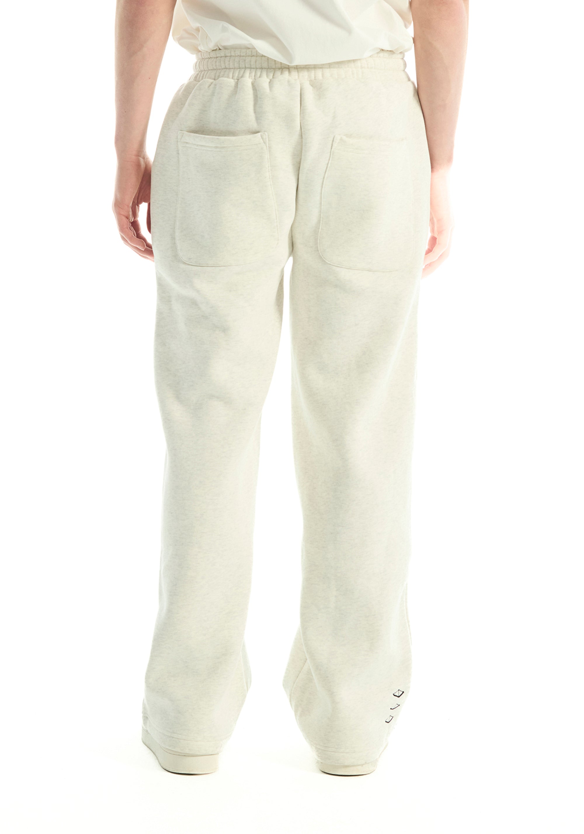 THE OG TRACKPANT-WHITE MARL