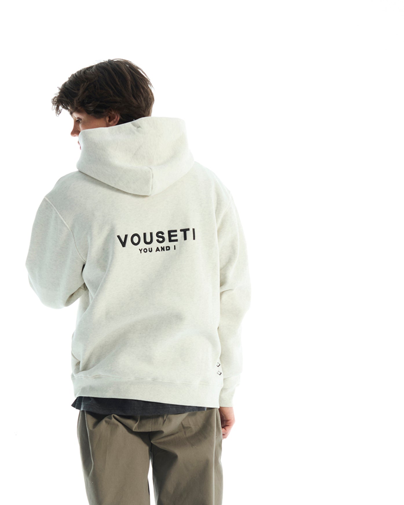 THE OG HOOD-WHITE MARL