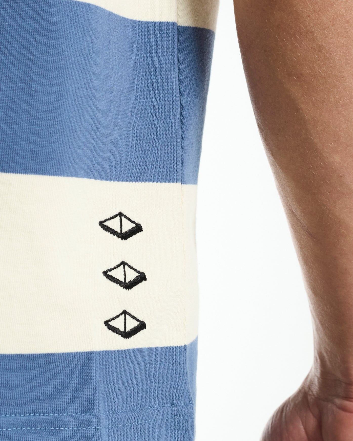 VOUSETI SS POST GAME POLO -BLUE