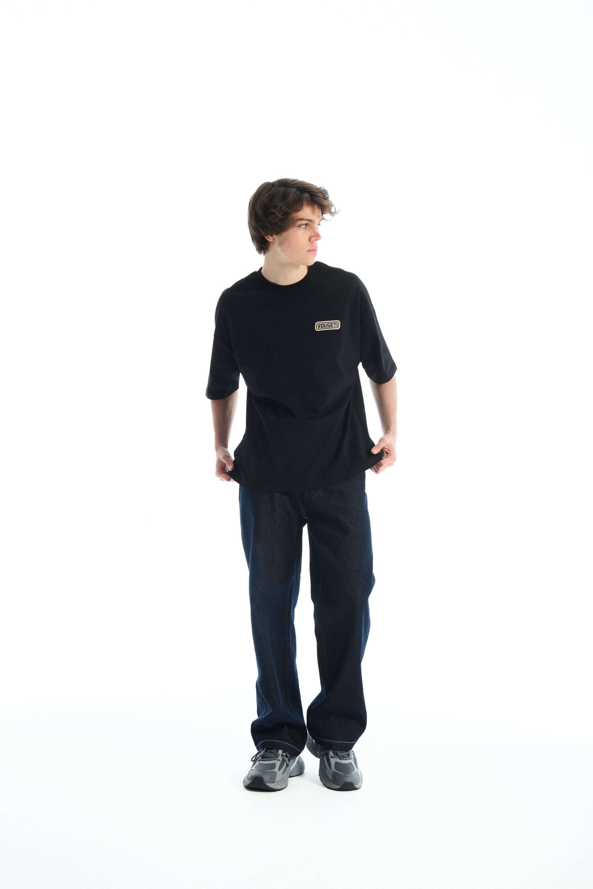 VOUSETI AFTER PRACTICE T-SHIRT-BLACK