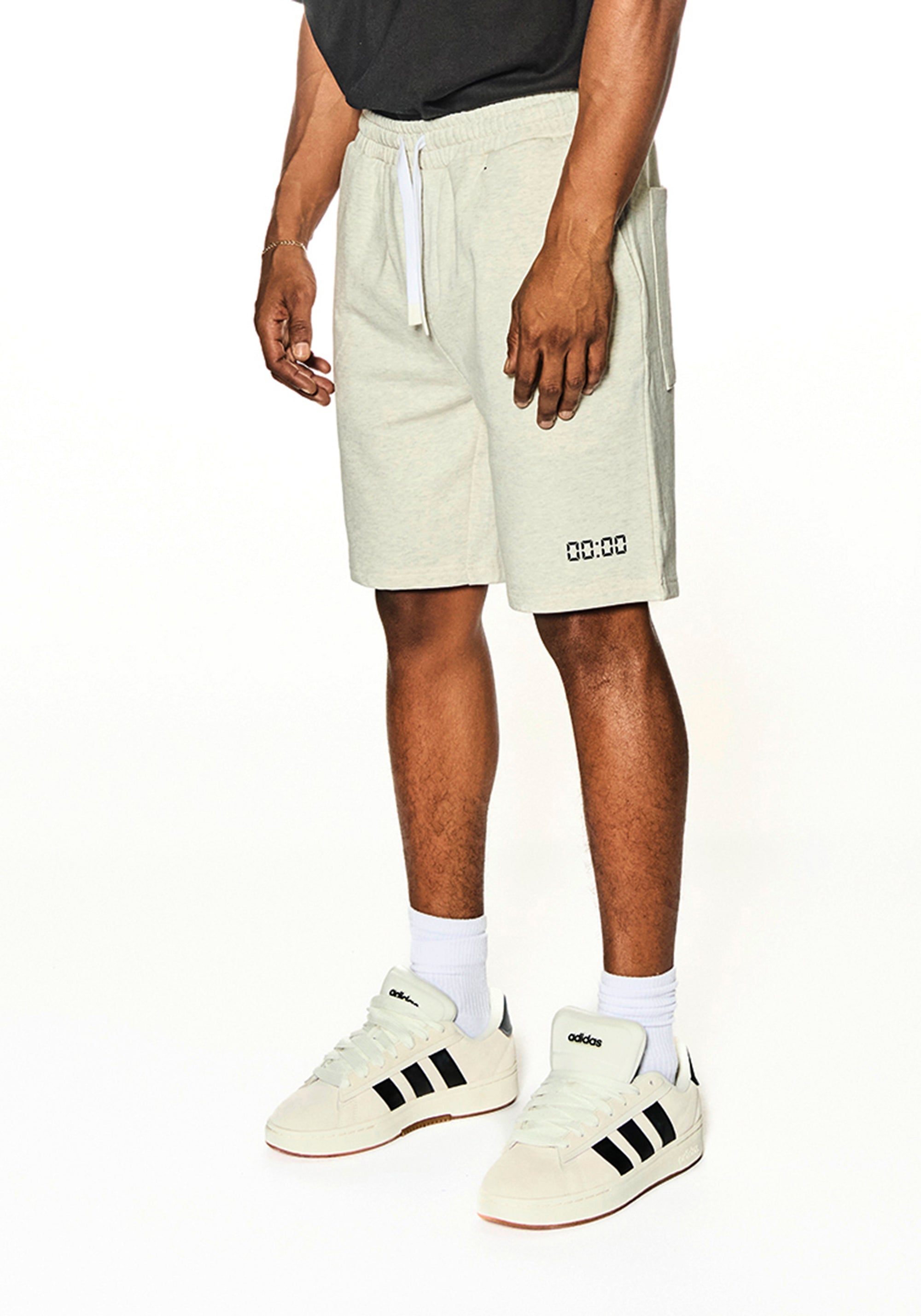 THE 00:00 ESSENTIALS SHORT - White Marl