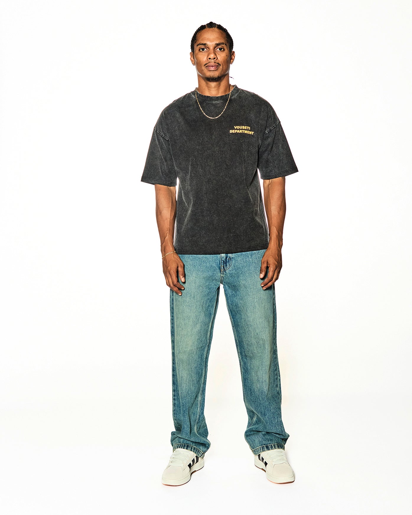 VOUSETI DEPARTMENT T-SHIRT - Vintage Black