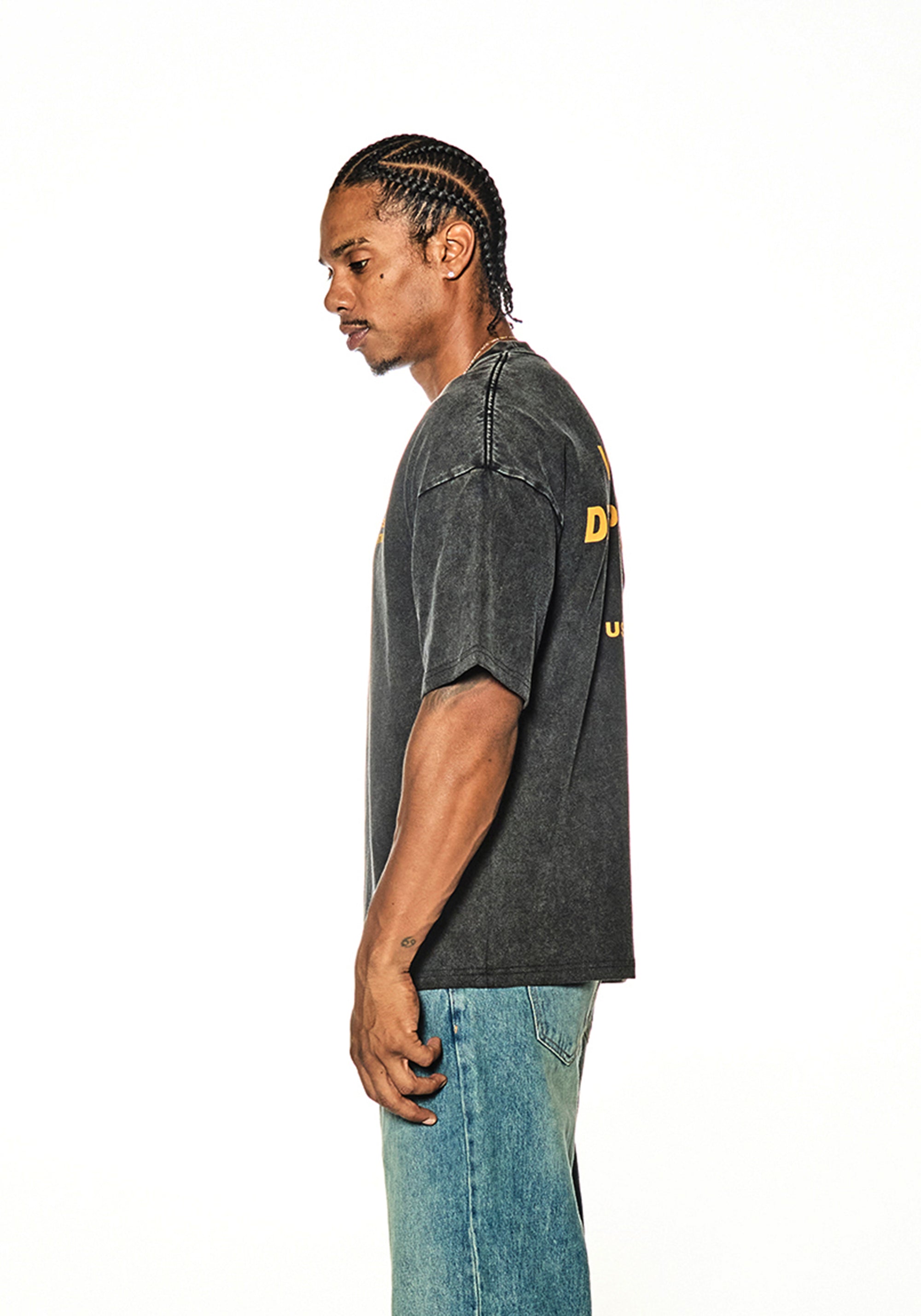 VOUSETI DEPARTMENT T-SHIRT - Vintage Black