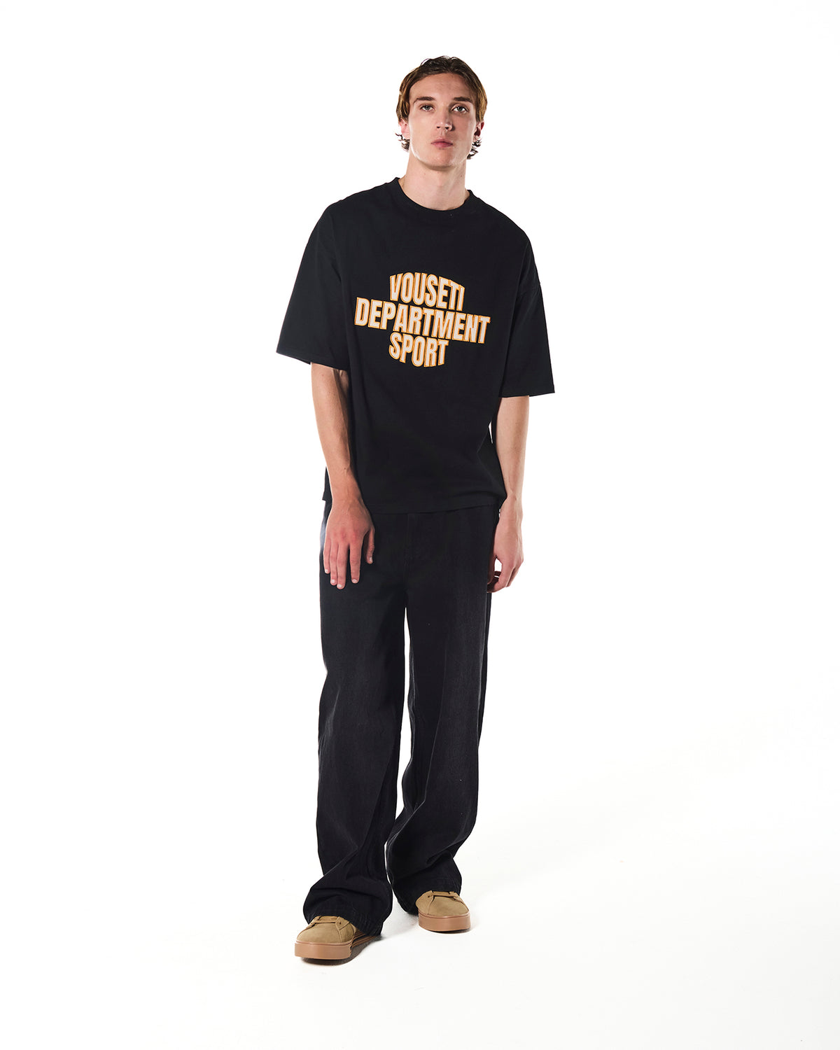 VOUSETI TEAM T-SHIRT - Black