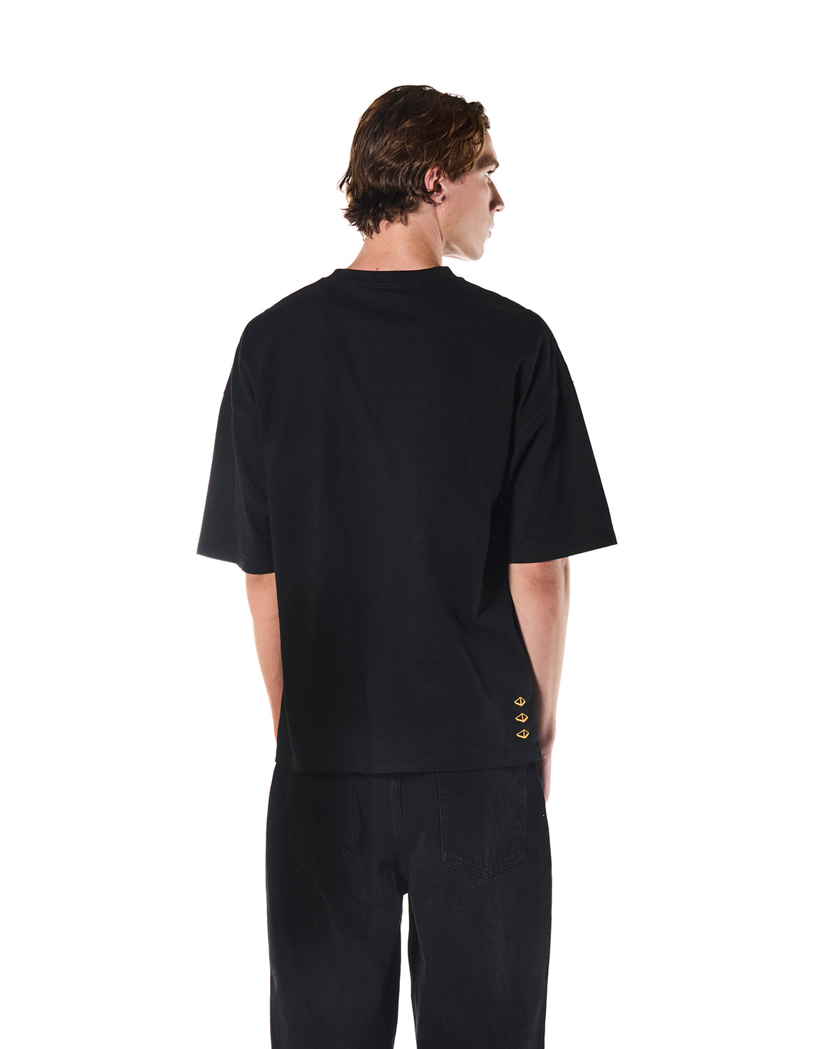 VOUSETI TEAM T-SHIRT - Black