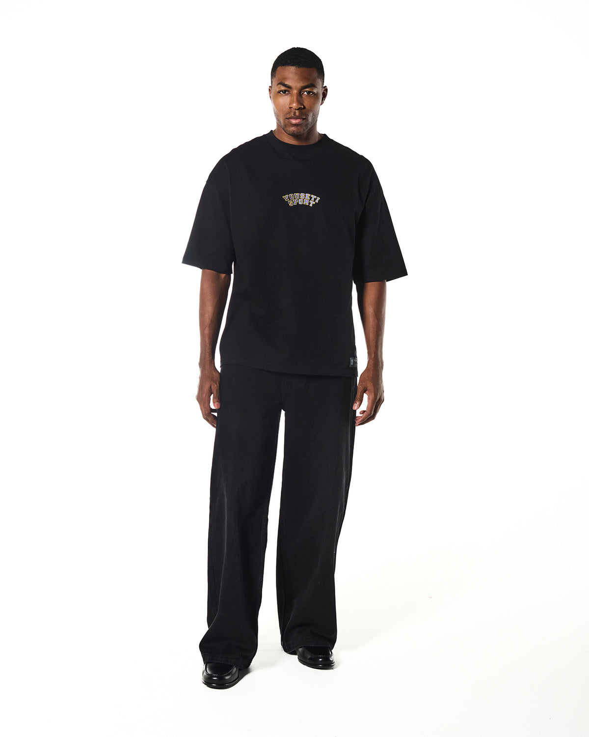 VOUSETI SPORT T-SHIRT- Black