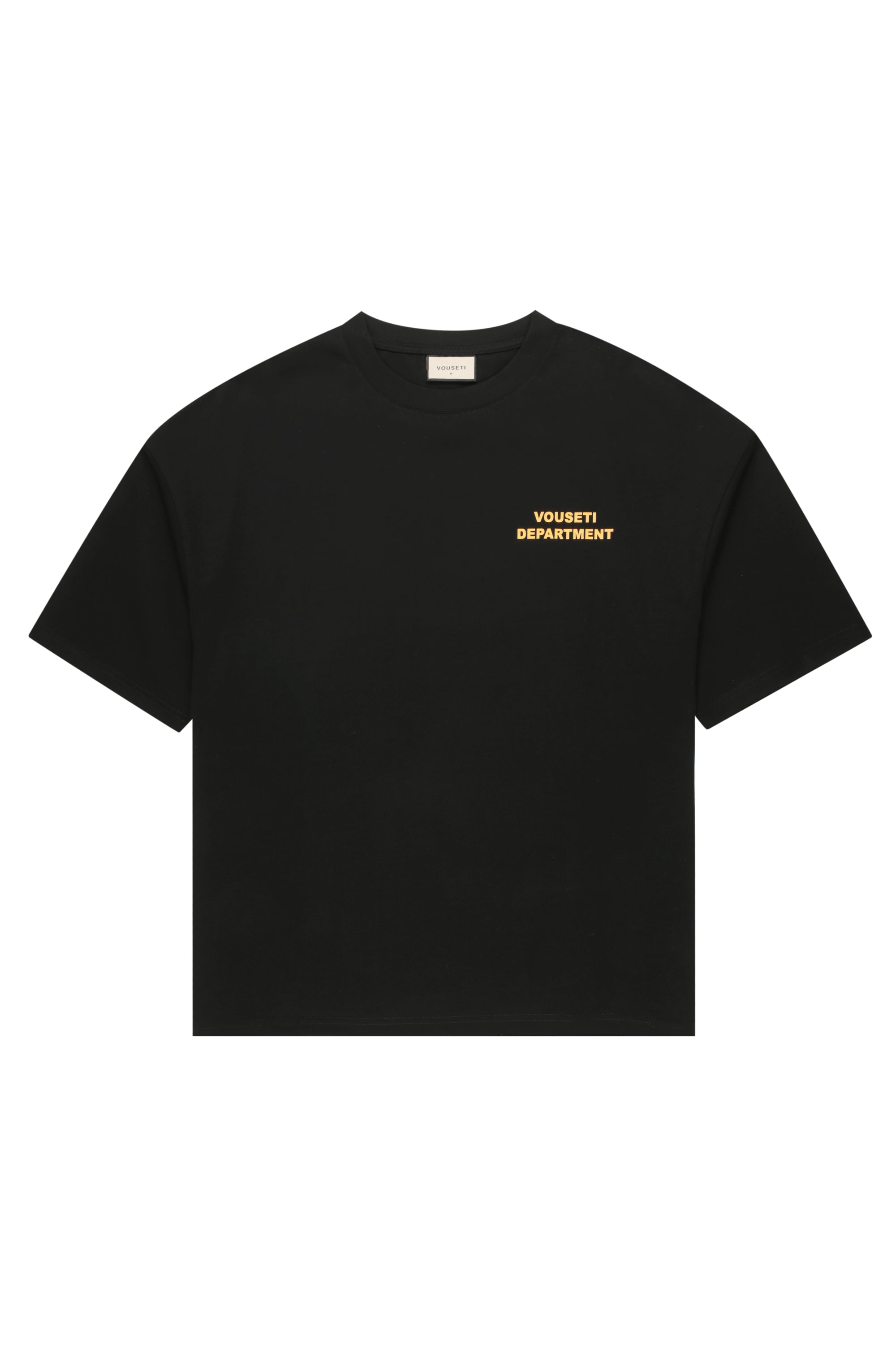 VOUSETI DEPARTMENT T-SHIRT - Black