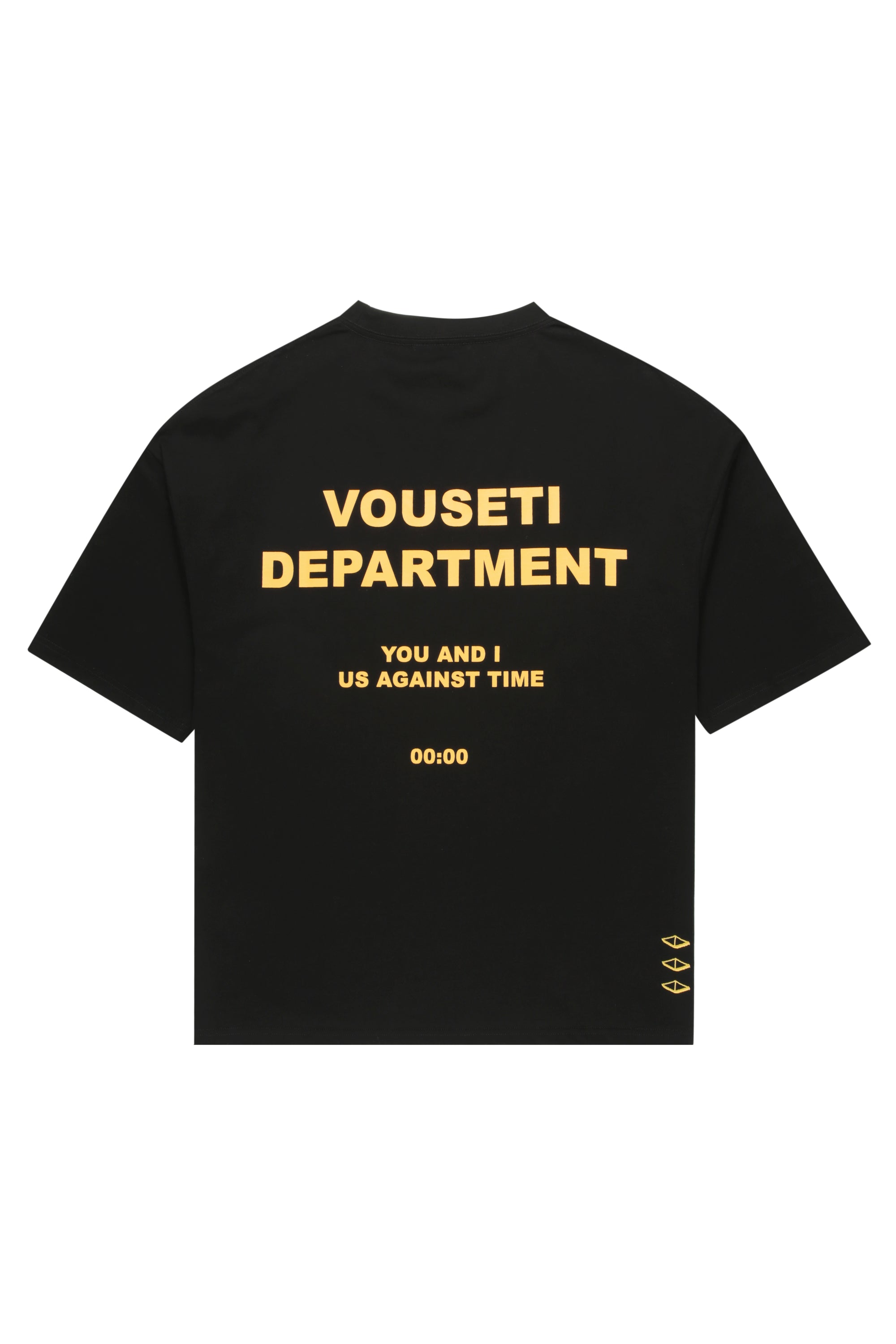 VOUSETI DEPARTMENT T-SHIRT - Black